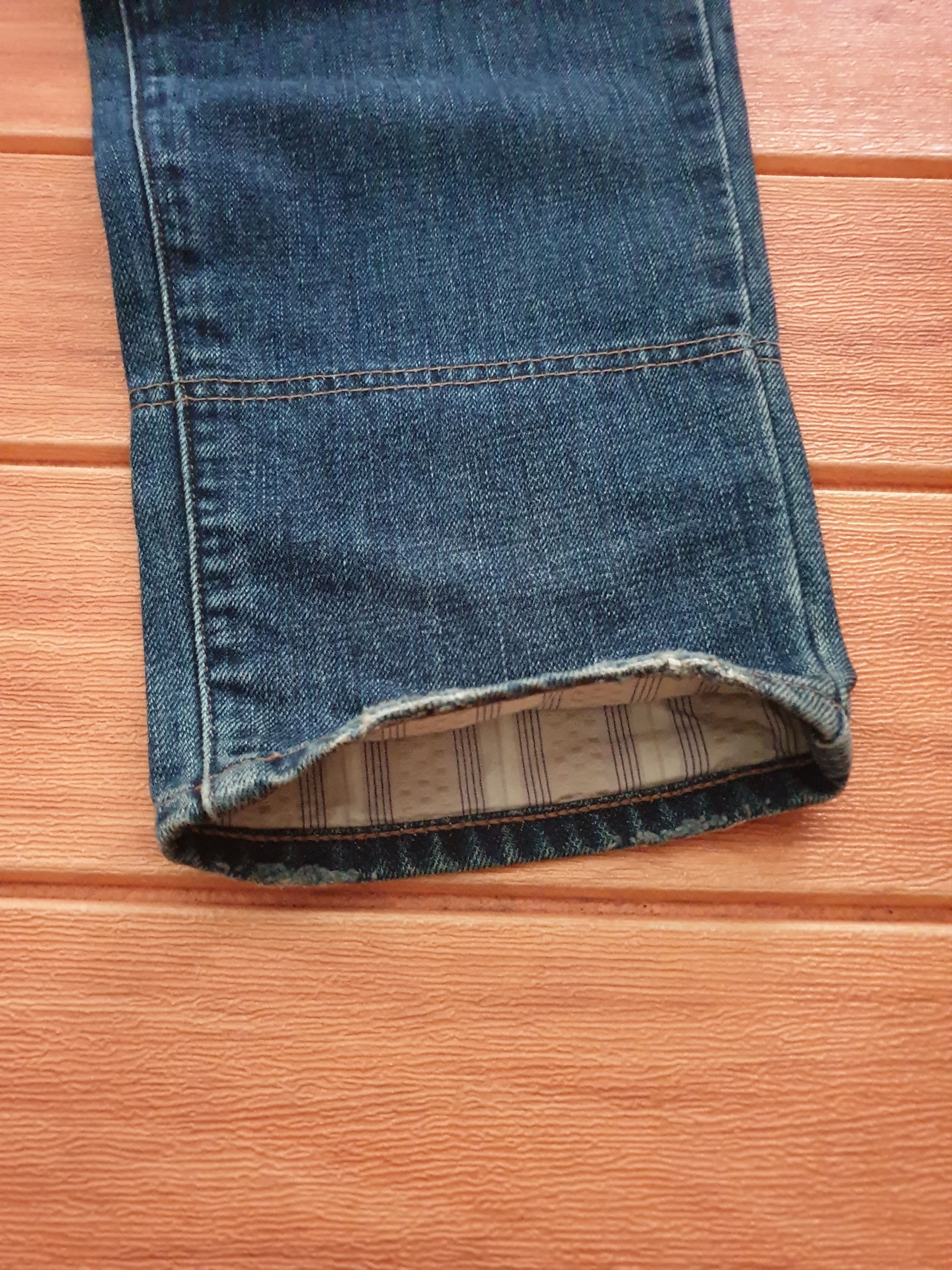 Issey Miyake 💥Frapbois Issey Miyake Japanese brand denim pant Size US 31 - 7 Thumbnail