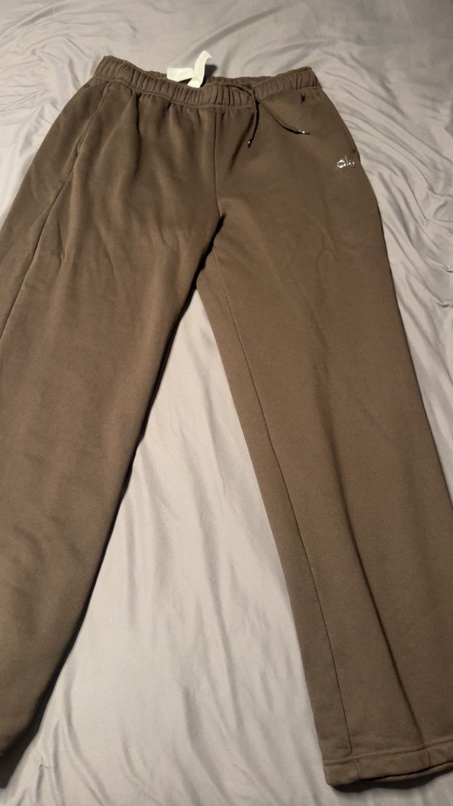 Alo Alo Espresso Straight Leg Sweatpants Size US 36 / EU 52 - 3 Thumbnail