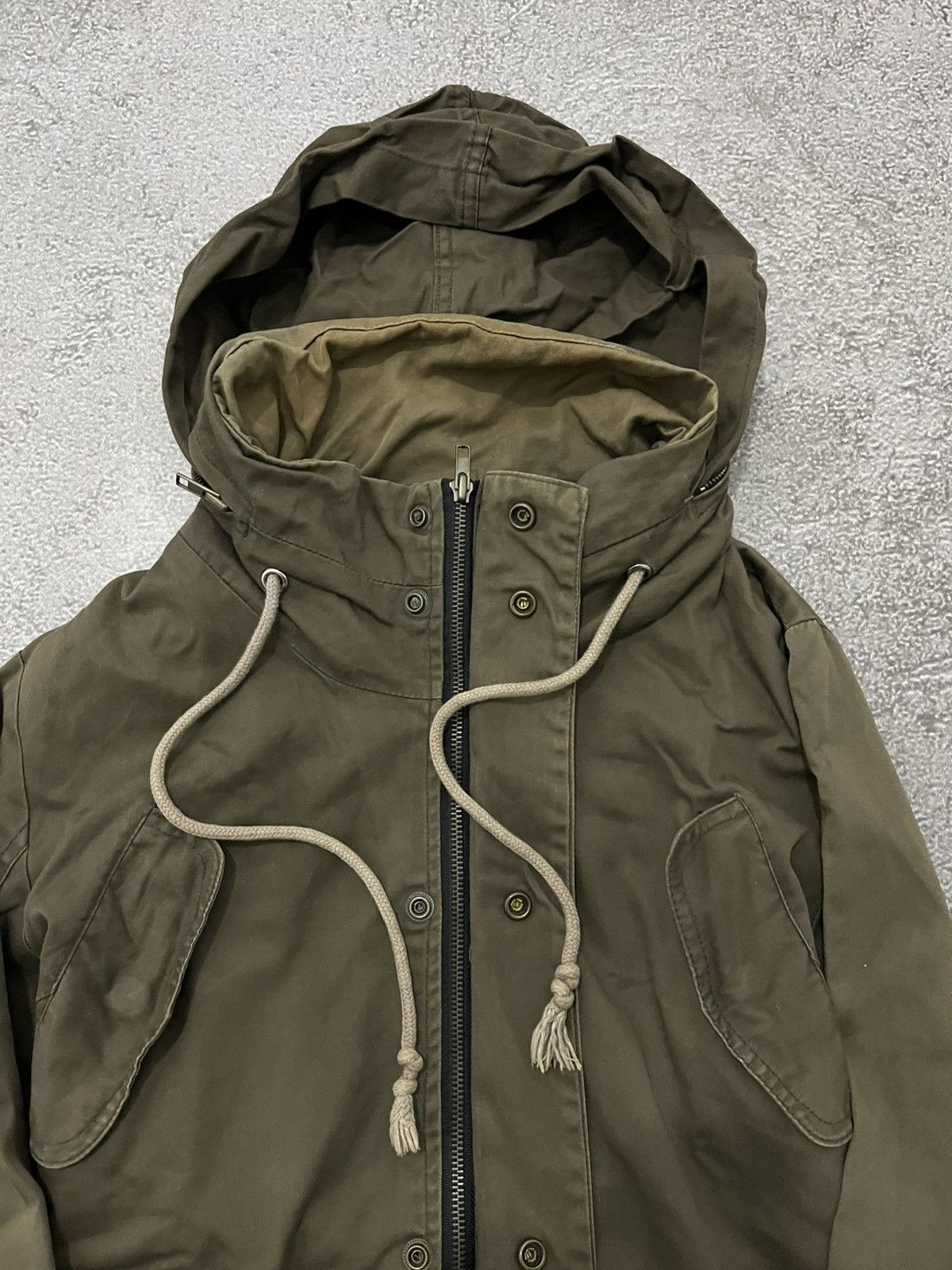 Japanese Brand Japanese Ggumihio Bono Hood Kanvas Jacket LGB GOA Style Size US M / EU 48-50 / 2 - 2 Thumbnail