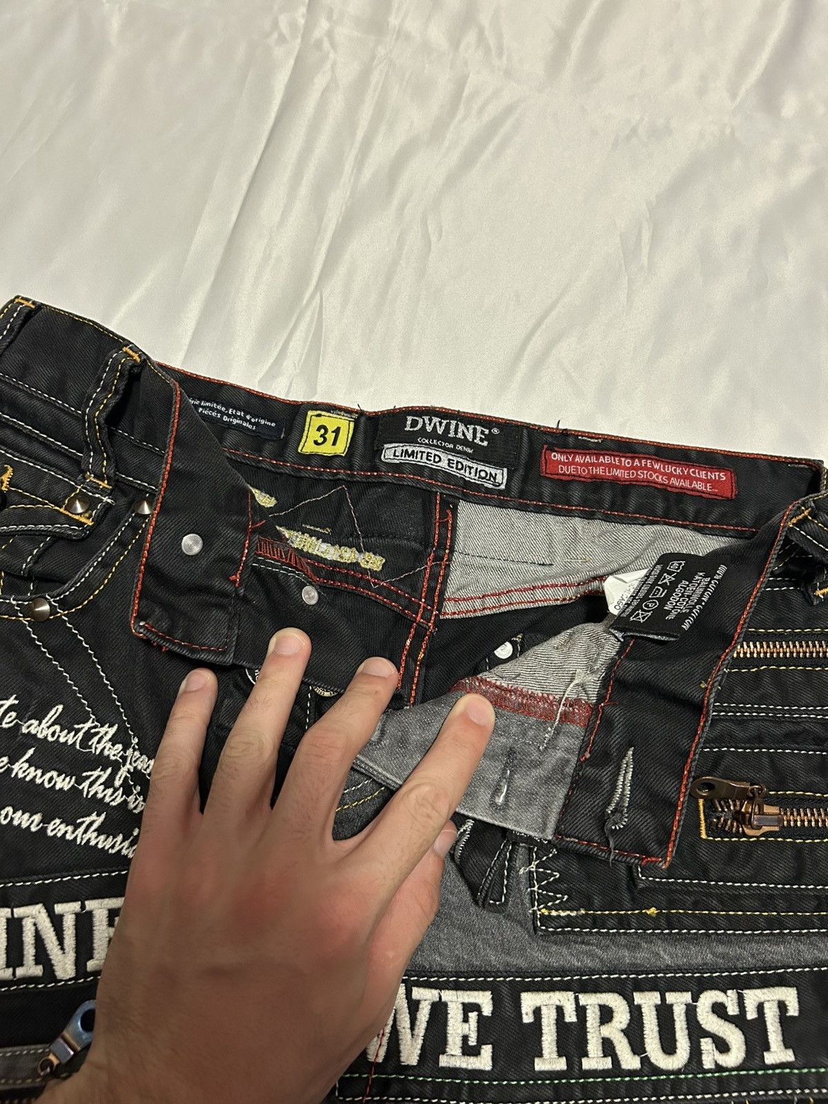 Japanese Brand Japanese reconstructed jeans Size US 31 - 4 Thumbnail