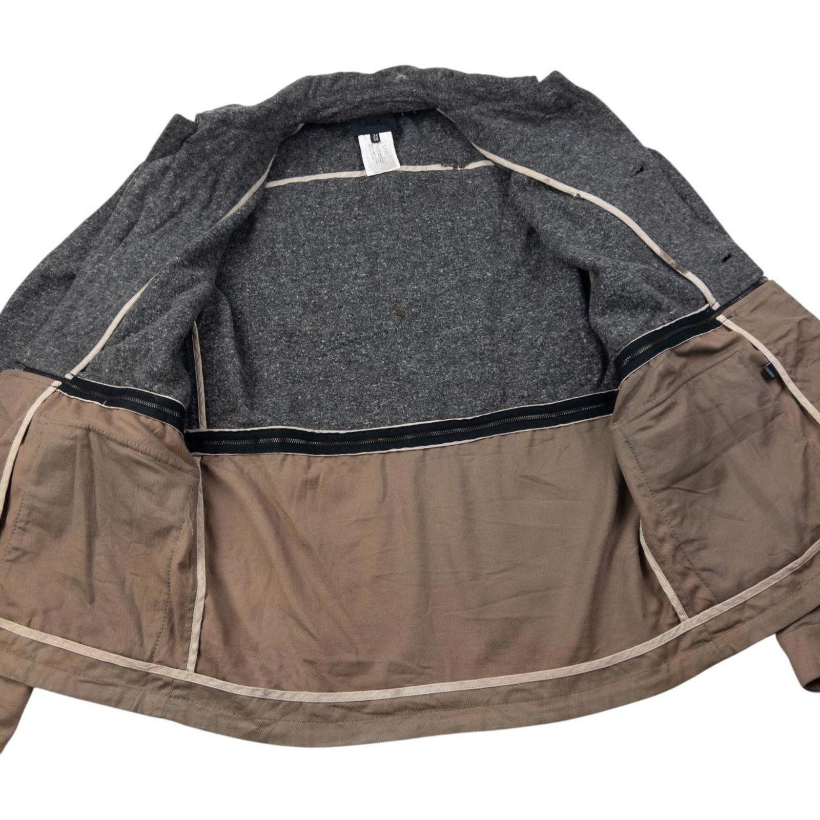Dolce & Gabbana Vintage 90s Dolce & Gabbana Detachable Wool Jacket Size M Size US M / EU 48-50 / 2 - 6 Thumbnail