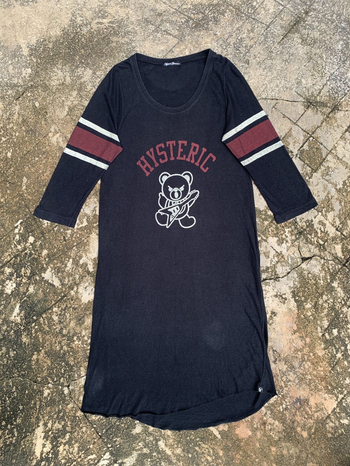 Hysteric Glamour × Japanese Brand × Public School Hysteric Glamour Japan Iconic Rockstar Bear Classic Dress Size ONE SIZE - 1 Thumbnail