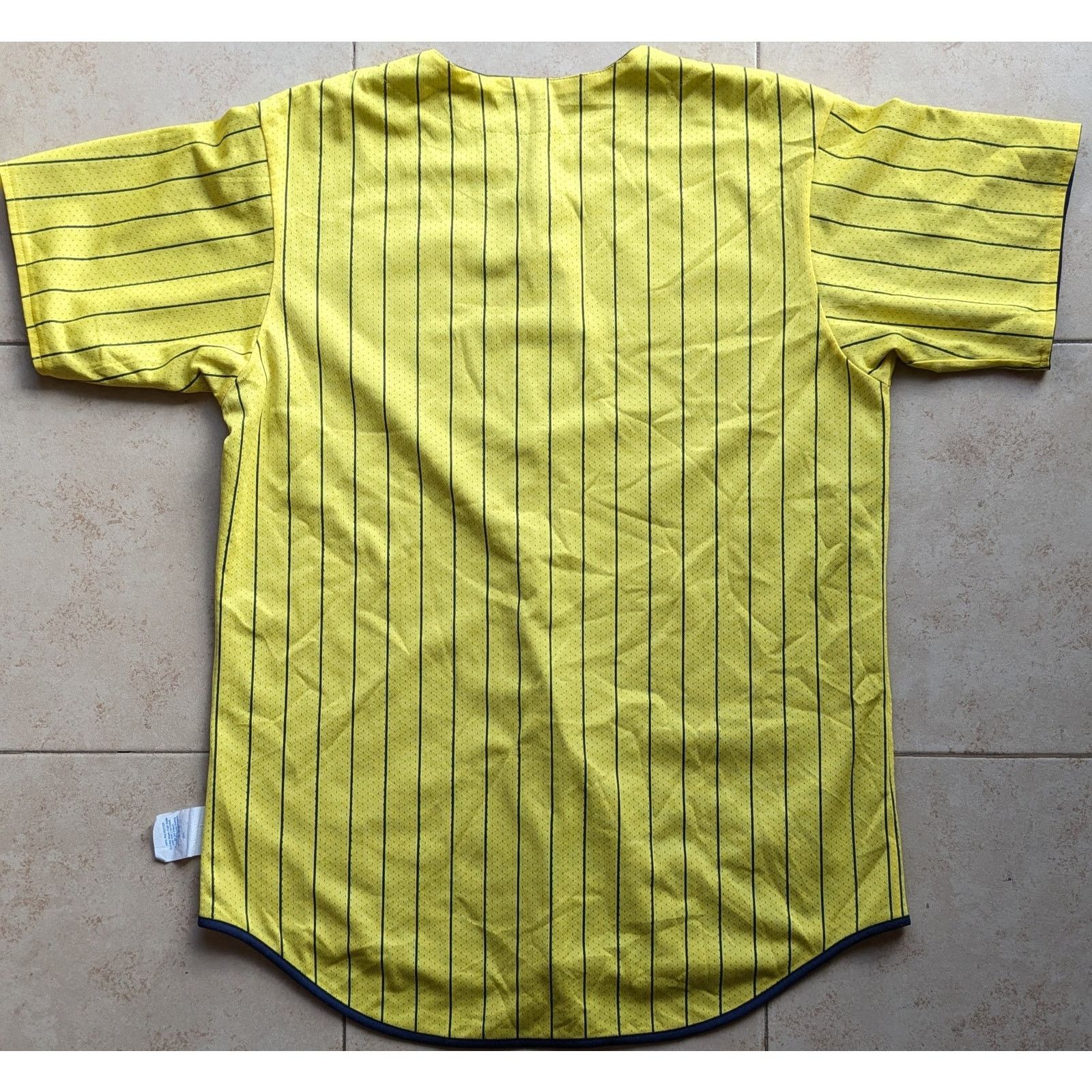 MLB × Majestic NY Yankees DOUBLE Color jersey M mustard navy MLB vtg Size US M / EU 48-50 / 2 - 8 Thumbnail