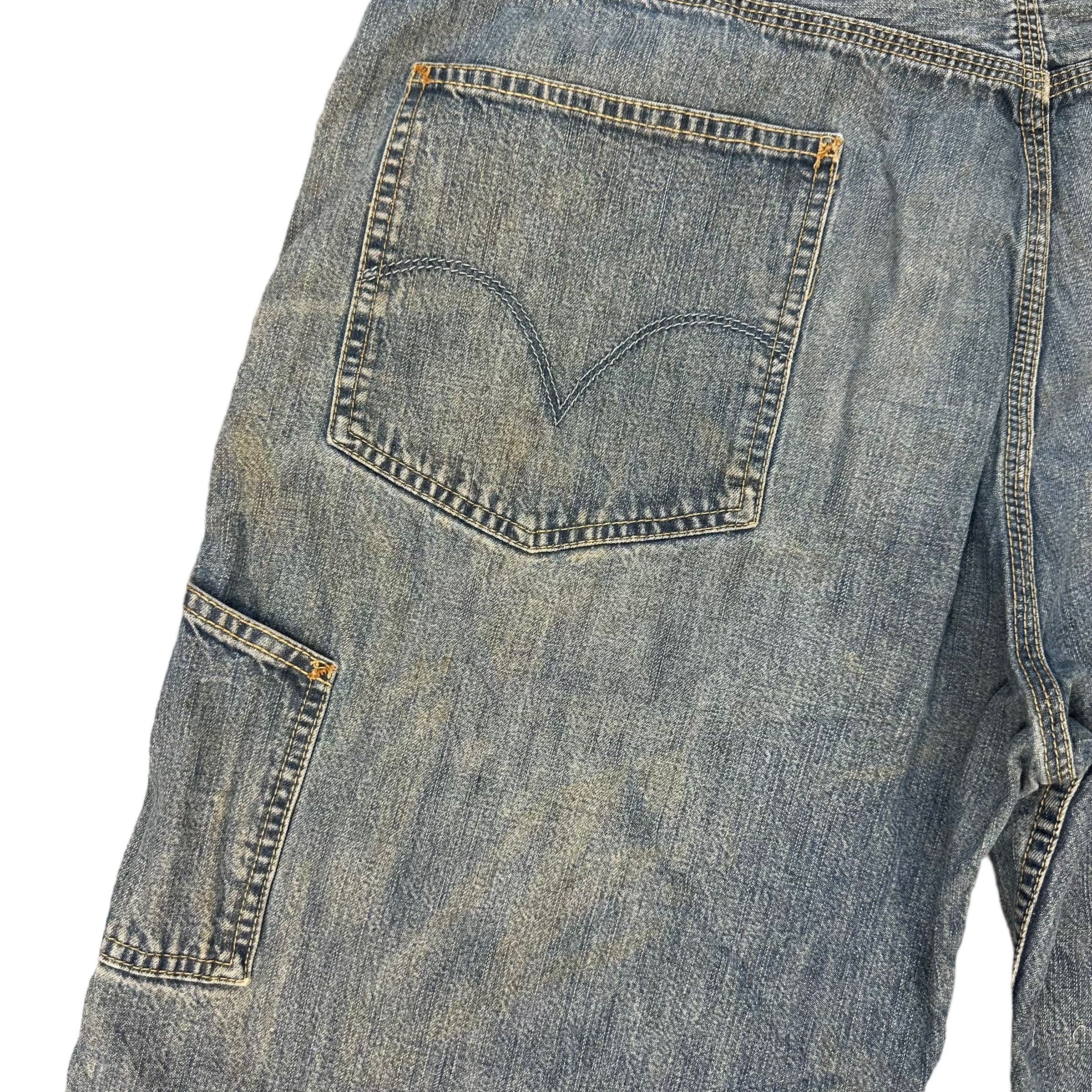 Levi's LEVIS CARPENTER DENIM SHORTS PANT #8404-007 Size US 36 / EU 52 - 13 Thumbnail