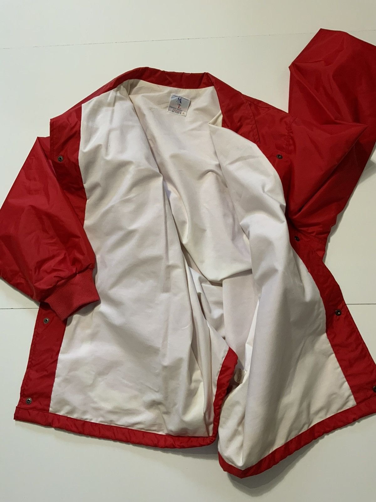 Vintage Vintage 1992 Grand Prix De Tennis De Lyon ATP Open Jacket Size US XL / EU 56 / 4 - 3 Thumbnail