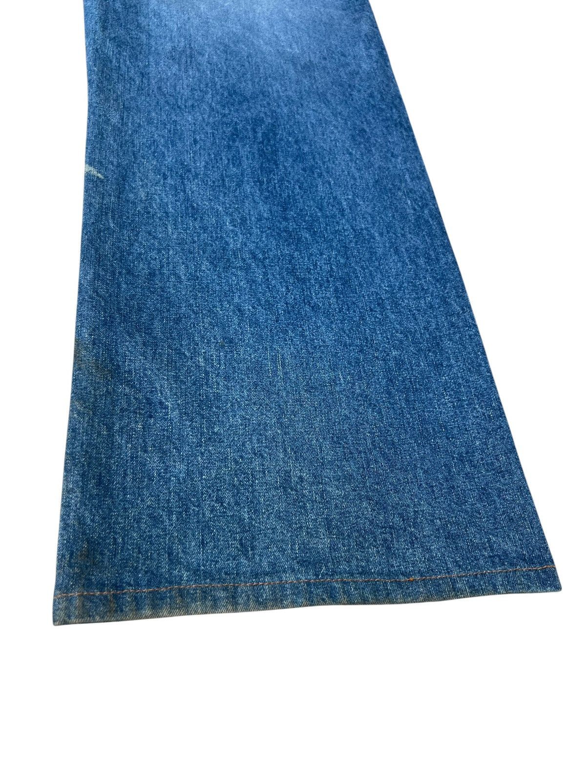 Dolce & Gabbana Vintage Dolce&Gabbana Stains Fade Denim Baggy Wide Jeans Size US 33 - 18 Thumbnail
