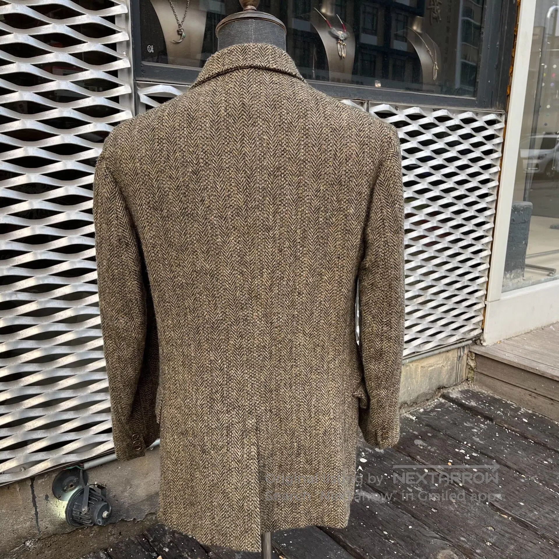 RRL Ralph Lauren RRL Houndstooth Wool Suit Jacket. Size US S / EU 44-46 / 1 - 4 Thumbnail