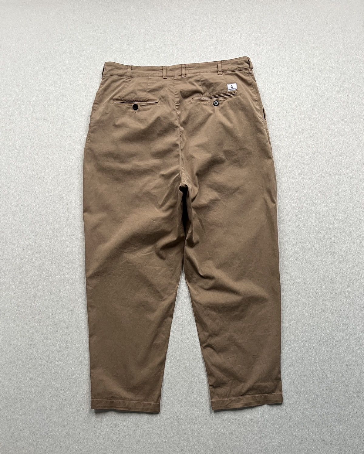 DEPARTMENT5 Department5 Five Two Pleated Wide Pants Beige Size US 33 - 2 Thumbnail