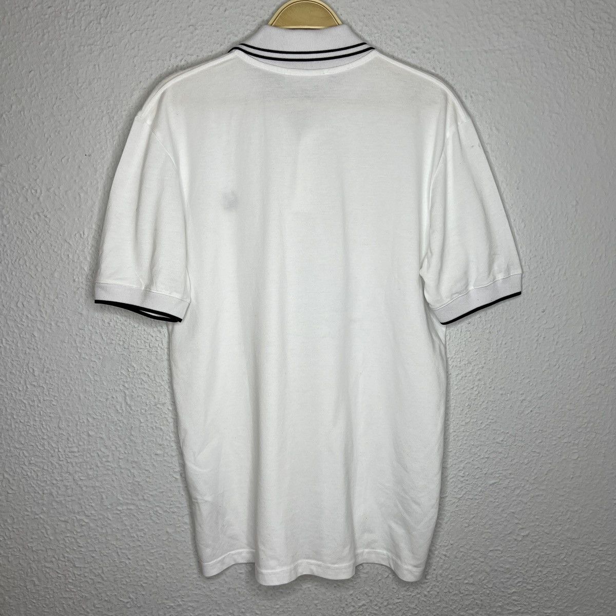 Alexander McQueen × MCQ Alexander Mcqueen MCQ Polo Tshirt Tee White Drill Y2K Hype Size US L / EU 52-54 / 3 - 6 Thumbnail