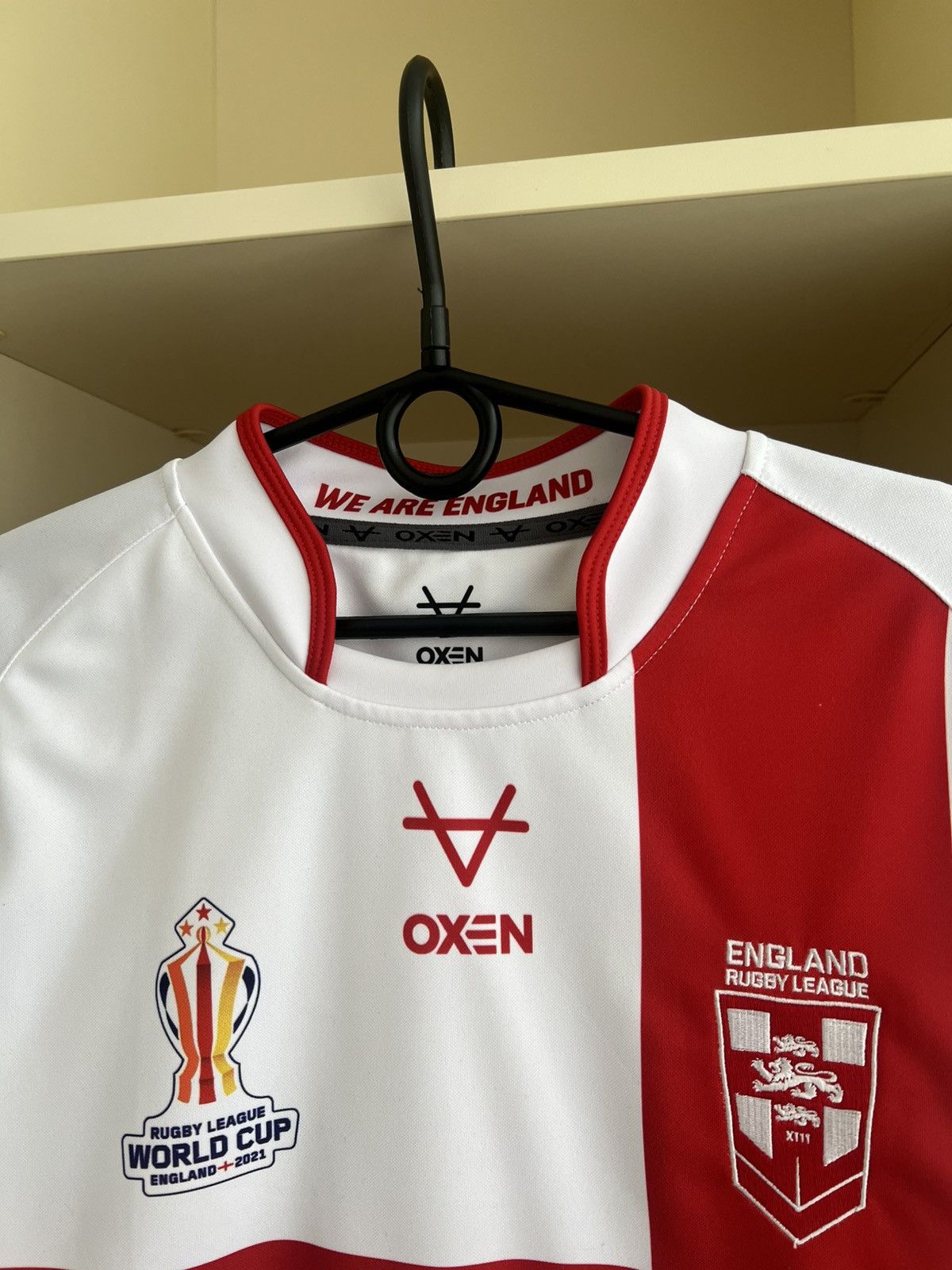 Other UK England Rugby League Team Shirt oXen Jersey Rugby World Cup Size US S / EU 44-46 / 1 - 4 Thumbnail