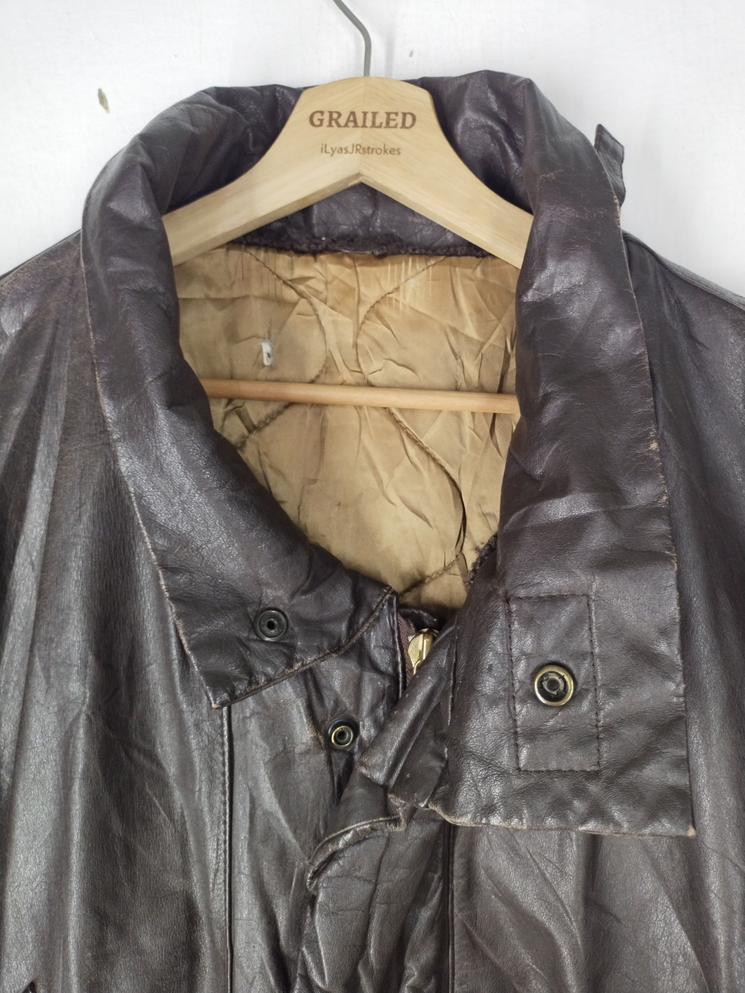 Archive CP Company - AW90's - Faded Leather Jacket