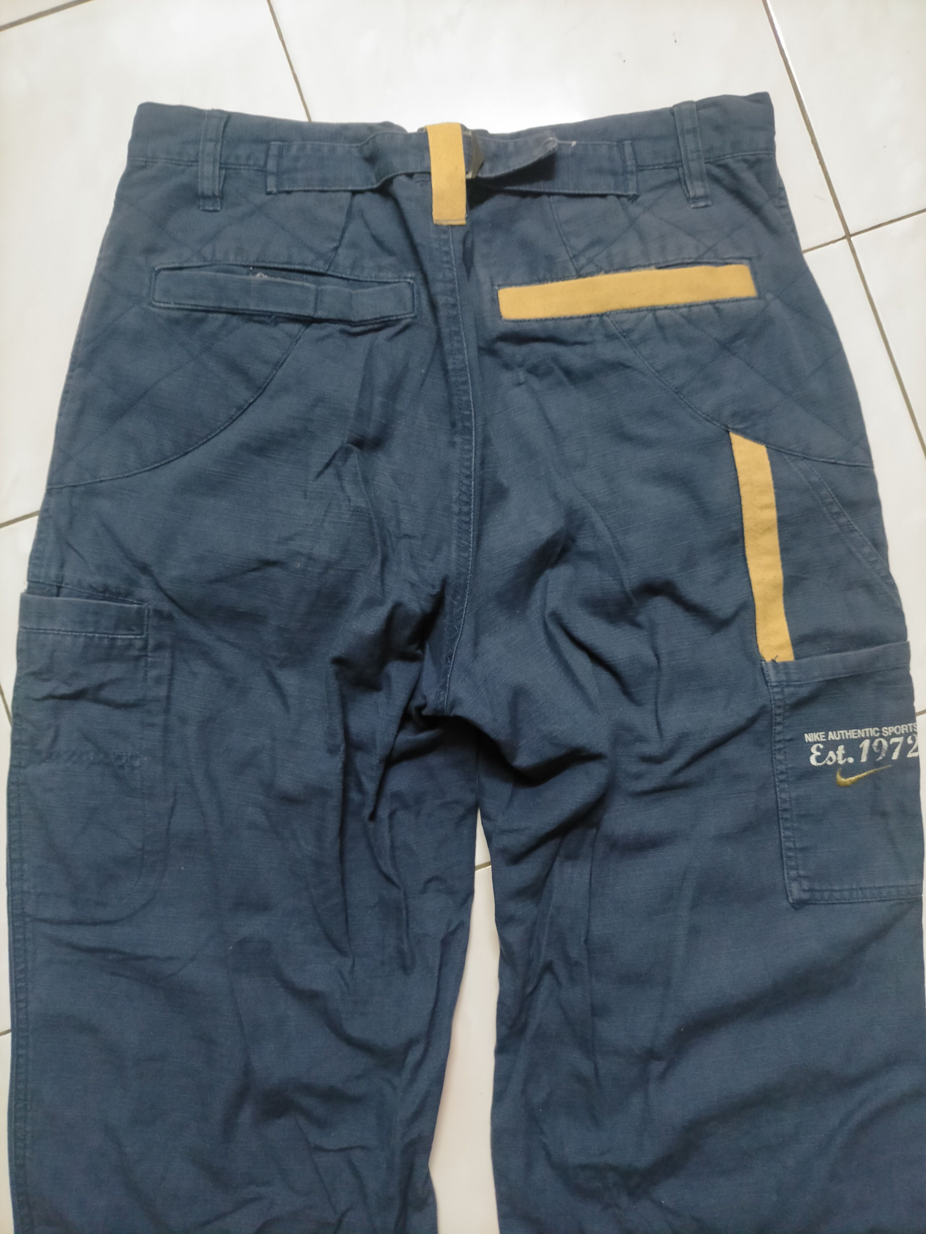 Nike 🔥 Vintage Nike Carpenter Loose Pants Size US 31 - 2 Thumbnail