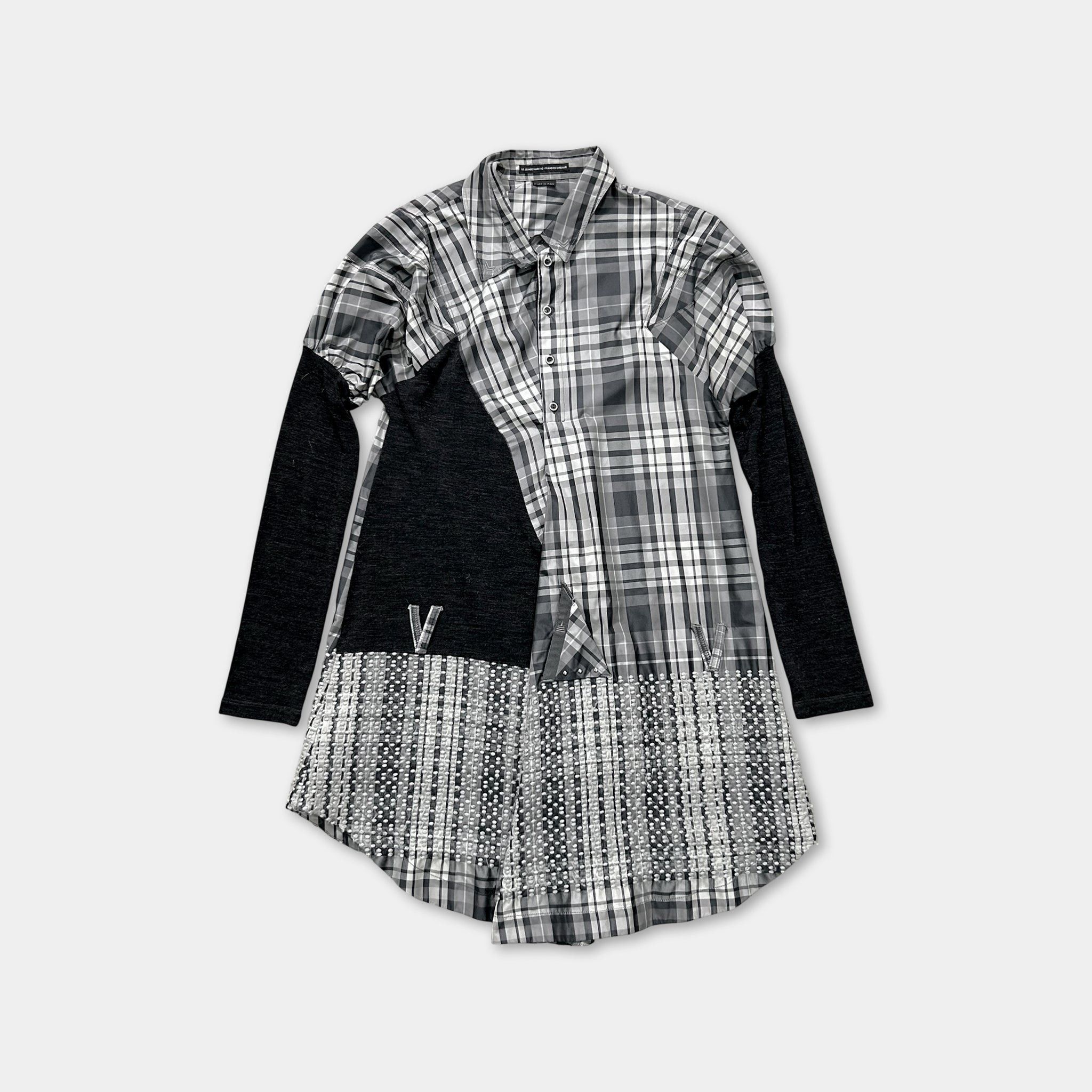 Marithe + Francois Girbaud Marithé + François Girbaud Plaid Longsleeve Dress Size US L / EU 52-54 / 3 - 1 Thumbnail