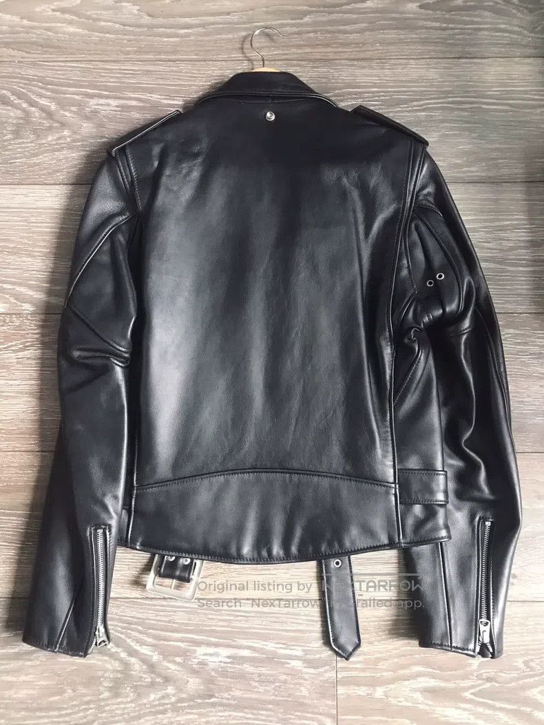 Schott Schott NYC limited edition motorcycle leather jacket Size US XXS / EU 40 - 1 Thumbnail