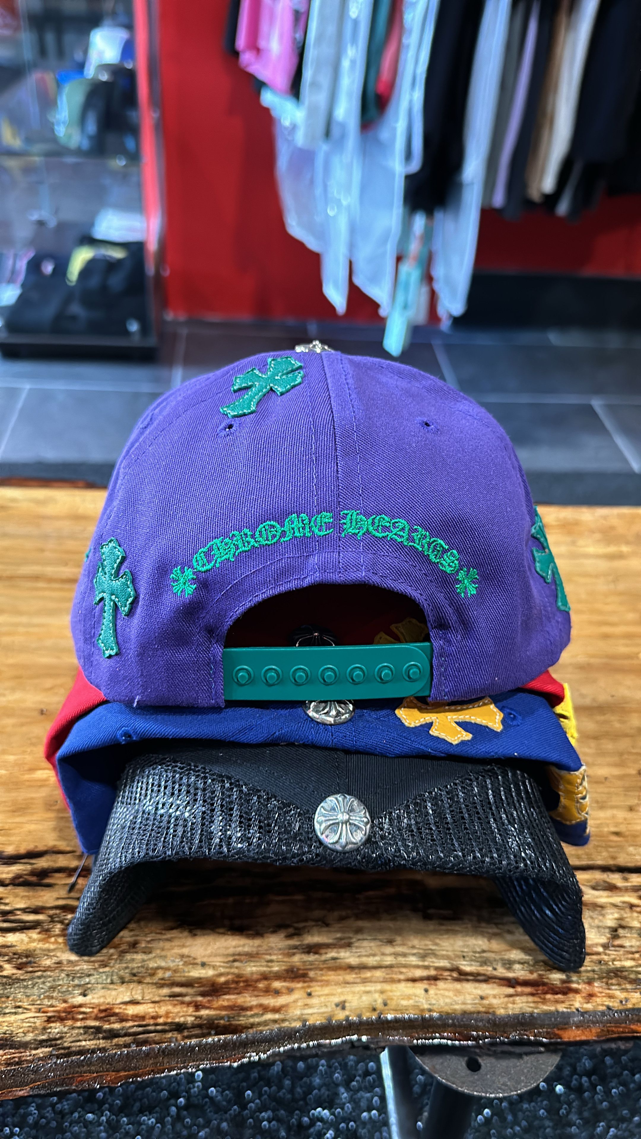Chrome Hearts Chrome Hearts Cross Patch Baseball Hat | Grailed
