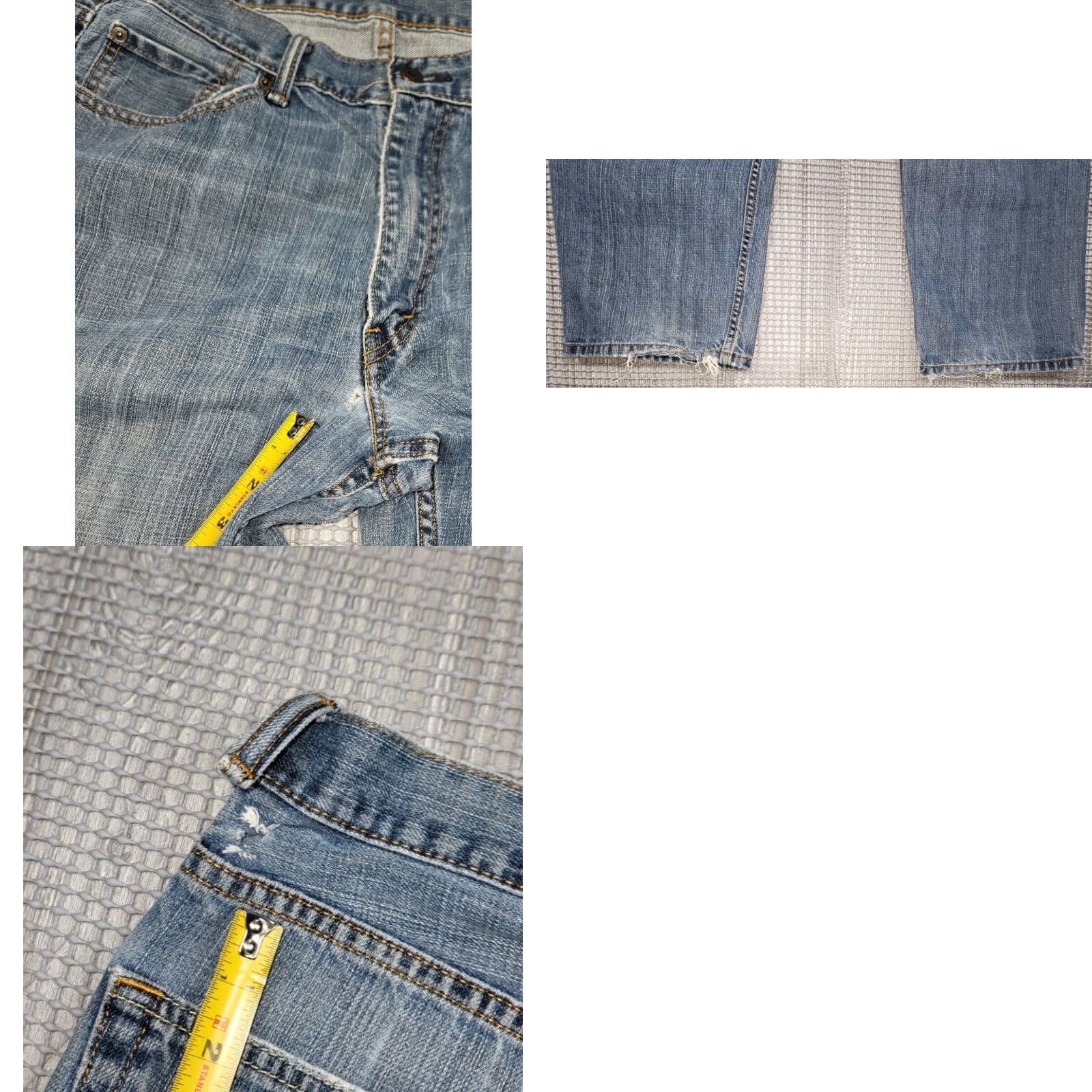 Levi's Levi's 550 Jeans 36X32 Relaxed Tapered Denim Blue 90s Grunge USA Vintage Mens Jeans Size US 36 / EU 52 - 10 Thumbnail