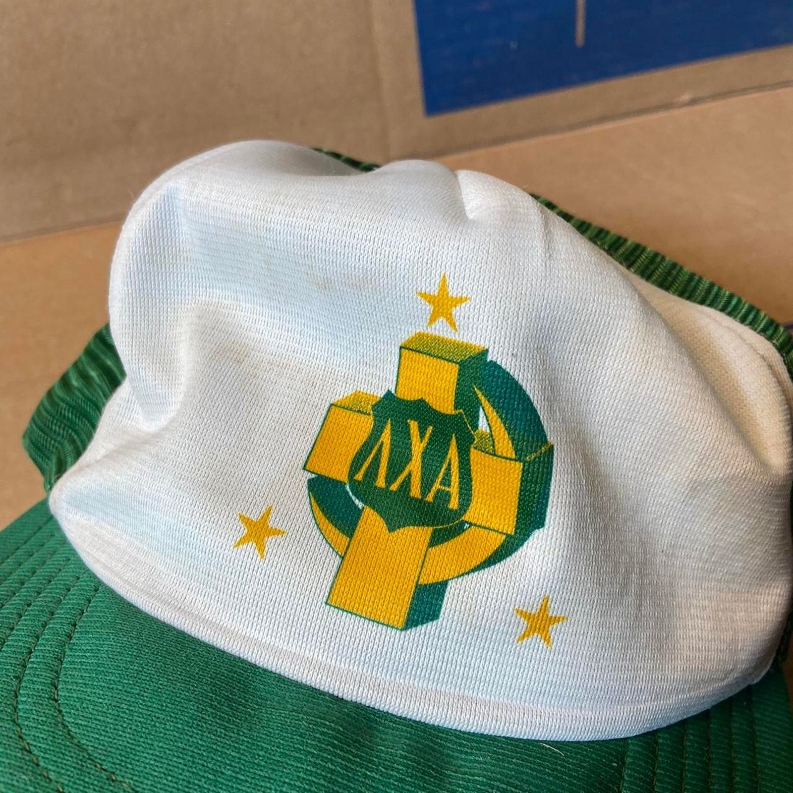 Starter Jesus fraternity green trucker hat Size ONE SIZE - 3 Thumbnail