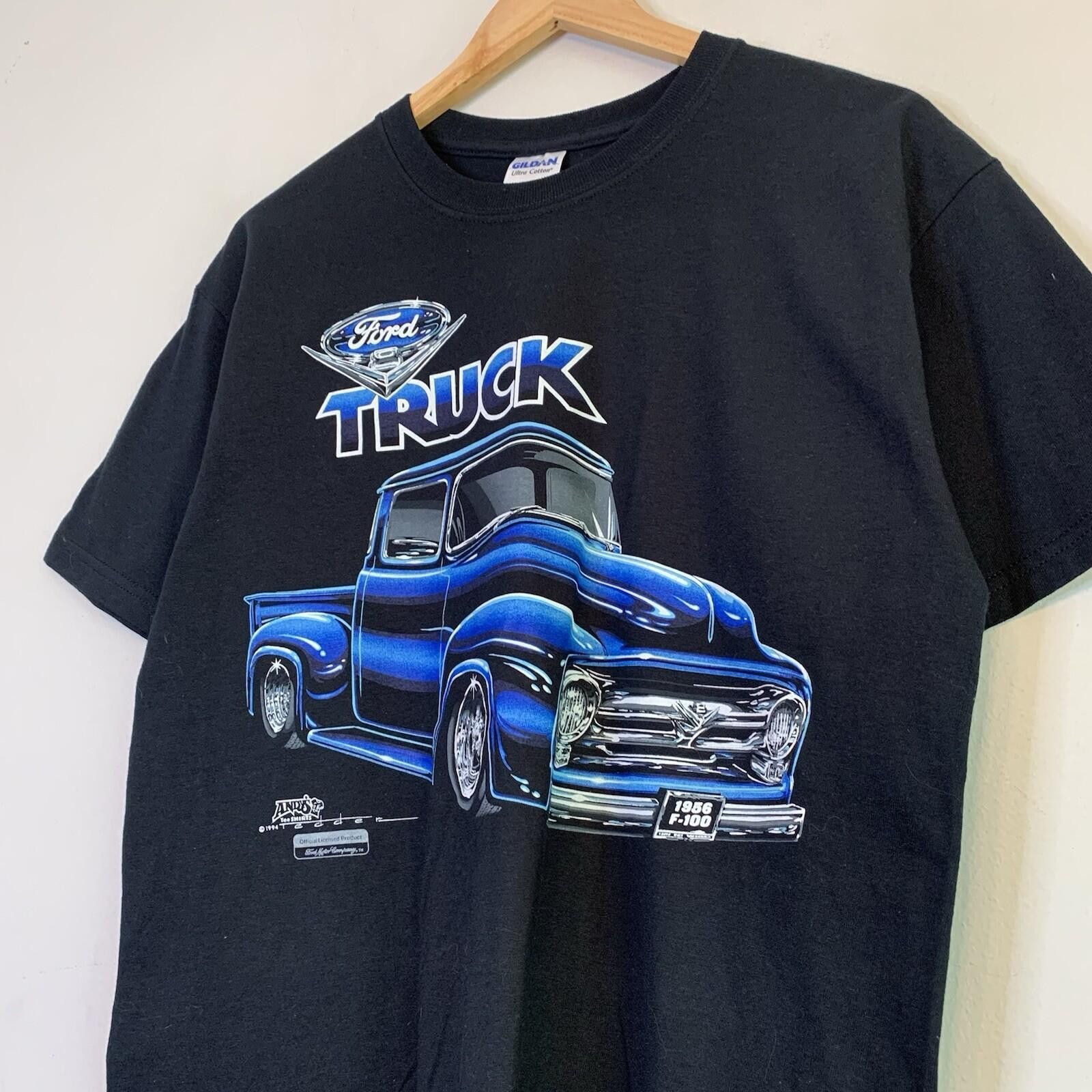 Ford 2000s Ford F-100 Truck Graphic Shirt Black Size M Size US M / EU 48-50 / 2 - 2 Thumbnail