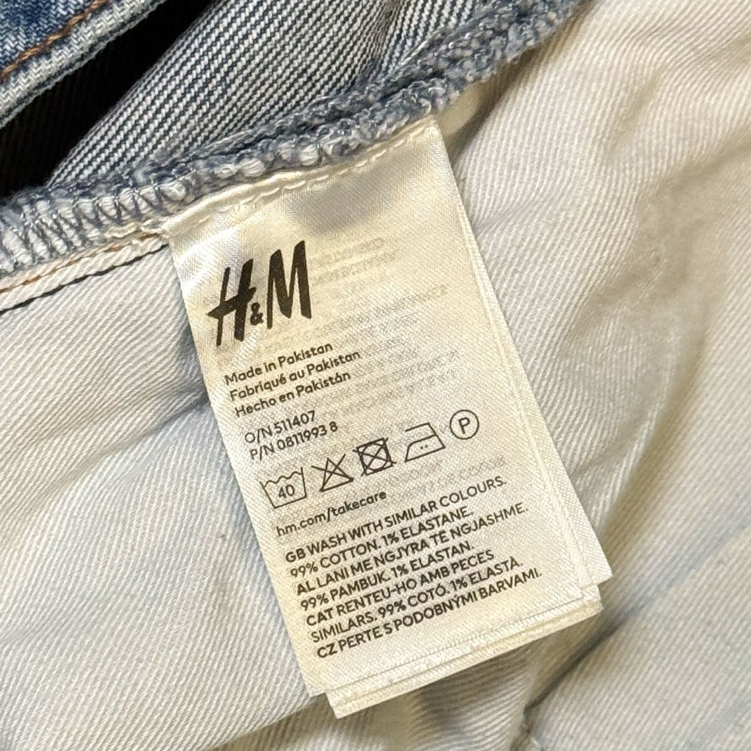 H&M H&M Regular Fit Blue Denim Jeans Men's Size 36x32 Size US 36 / EU 52 - 6 Thumbnail