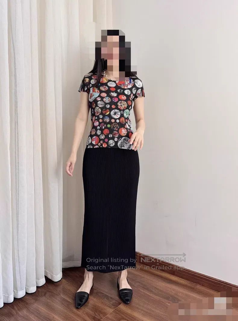 Issey Miyake Issey Miyake Black Toothpick Skirt Size 25" / US 0 / IT 36 - 9 Thumbnail
