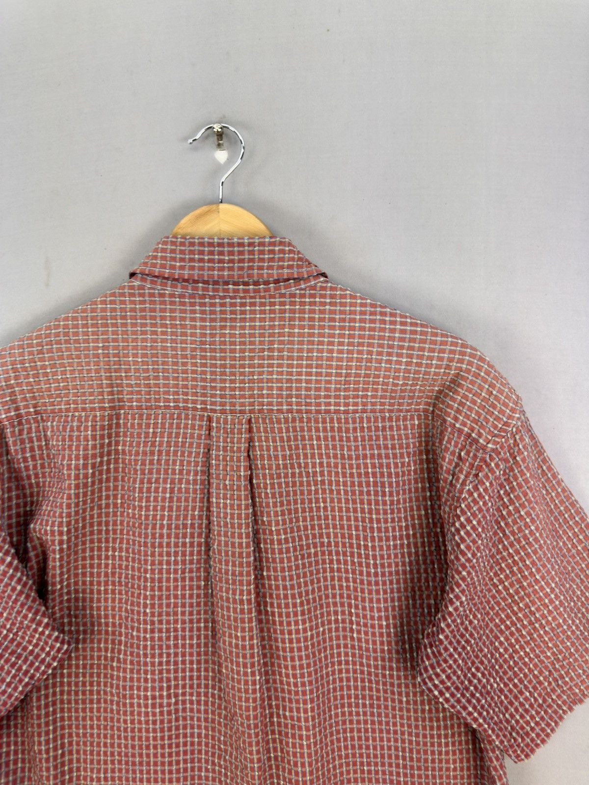 Kangol Kangol England Mini Check Flannel Shirt Short Sleeve Size US L / EU 52-54 / 3 - 5 Thumbnail