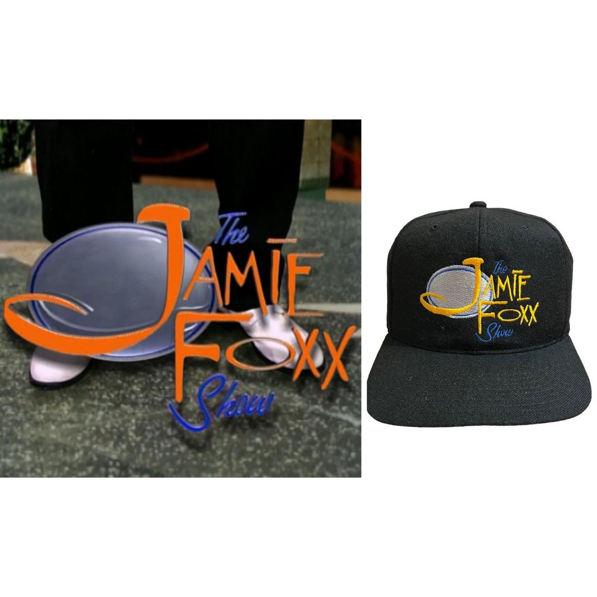 Vintage The Jamie Foxx Show TV Promo SnapBack Hat Vintage Headmaster Size ONE SIZE - 1 Thumbnail