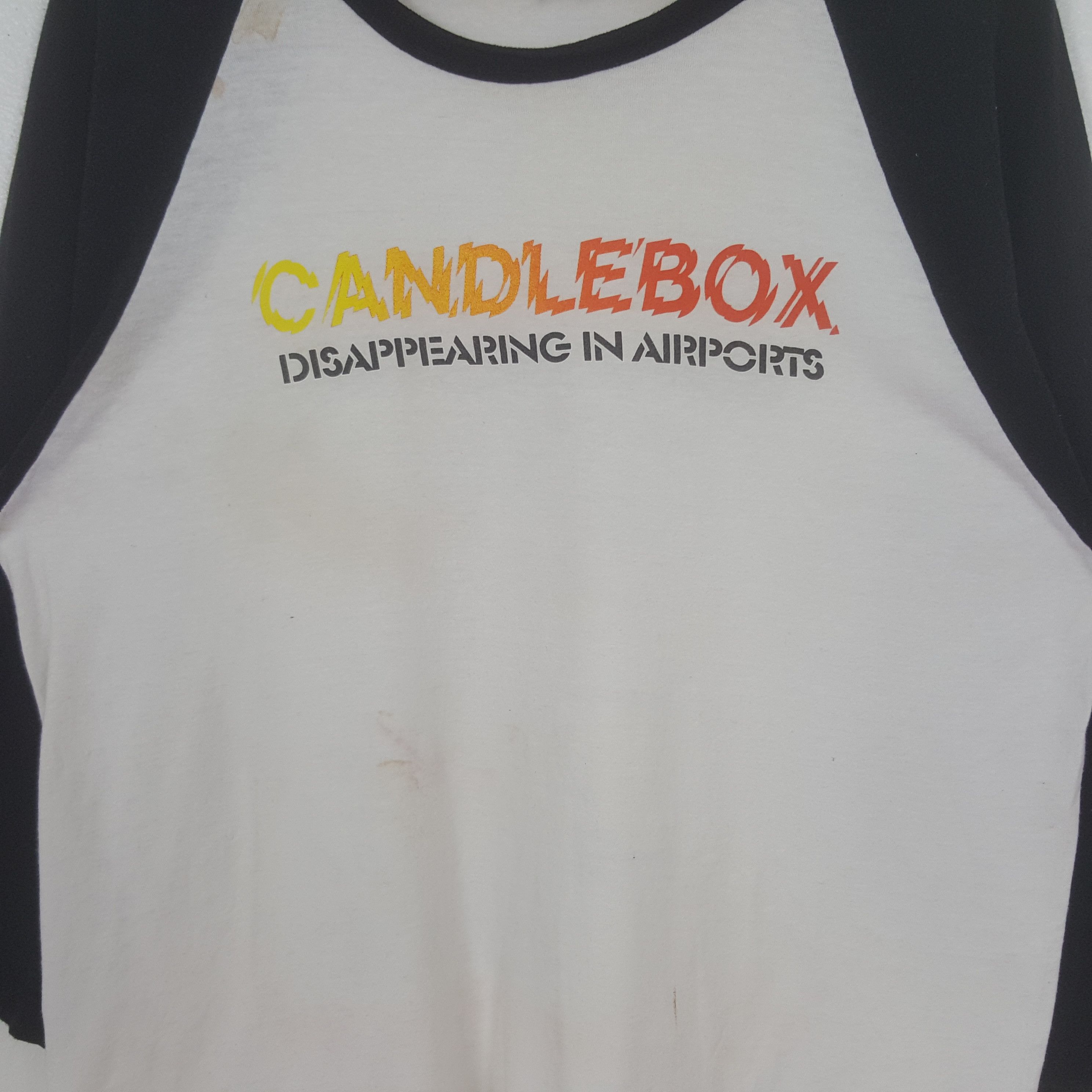 Band Tees Vintage Candlebox Rock Band 3 Quarters Tshirt C319N7 Size US L / EU 52-54 / 3 - 2 Thumbnail