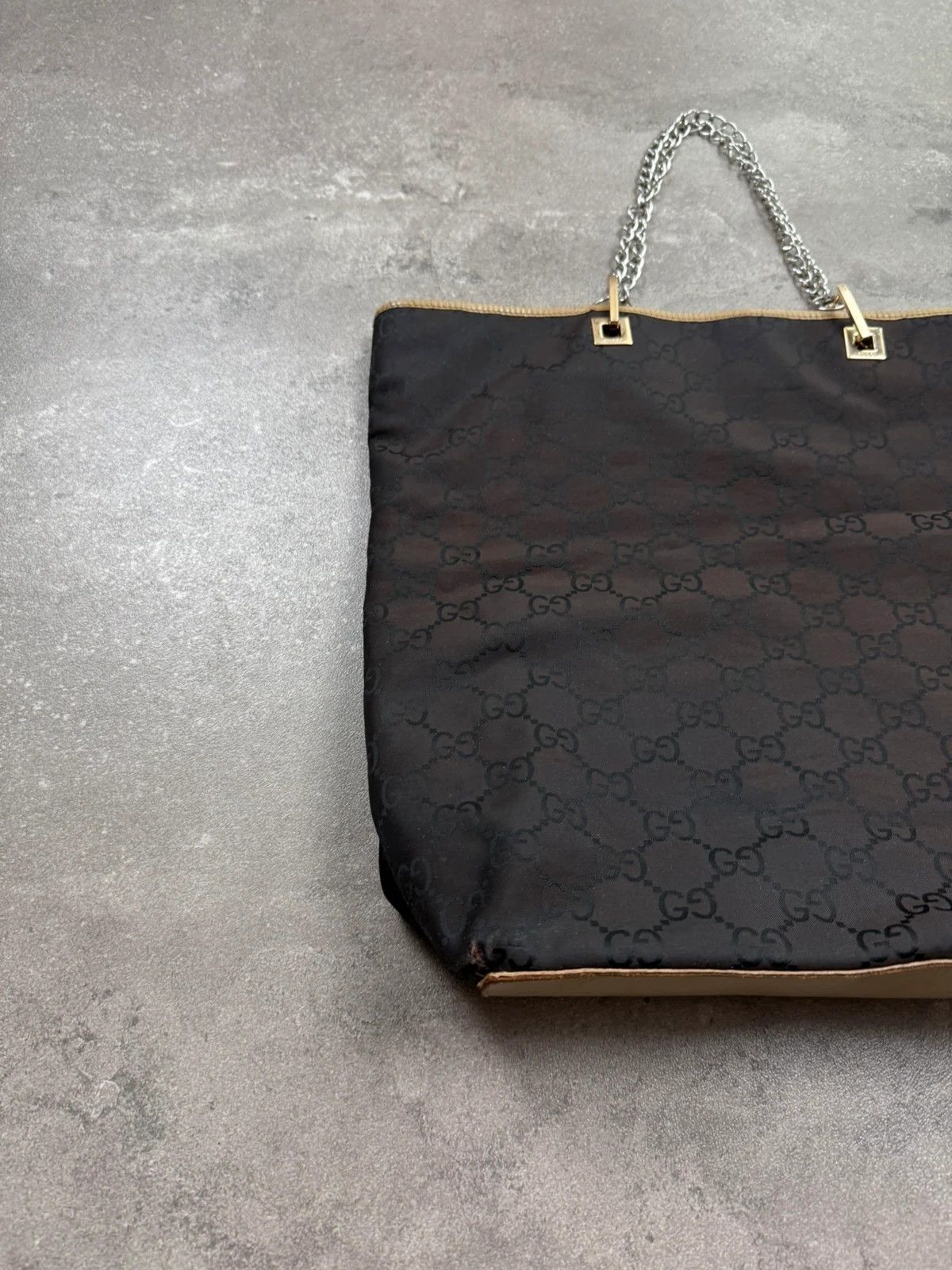Gucci Gucci hand bag monogram vintage street wear old money Size ONE SIZE - 3 Thumbnail