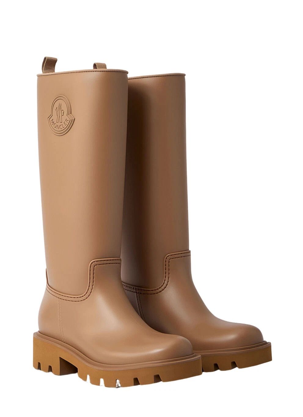 Moncler MONCLER Kickstream Light Brown Rain Boots New Size US 11 / IT 41 - 2 Thumbnail