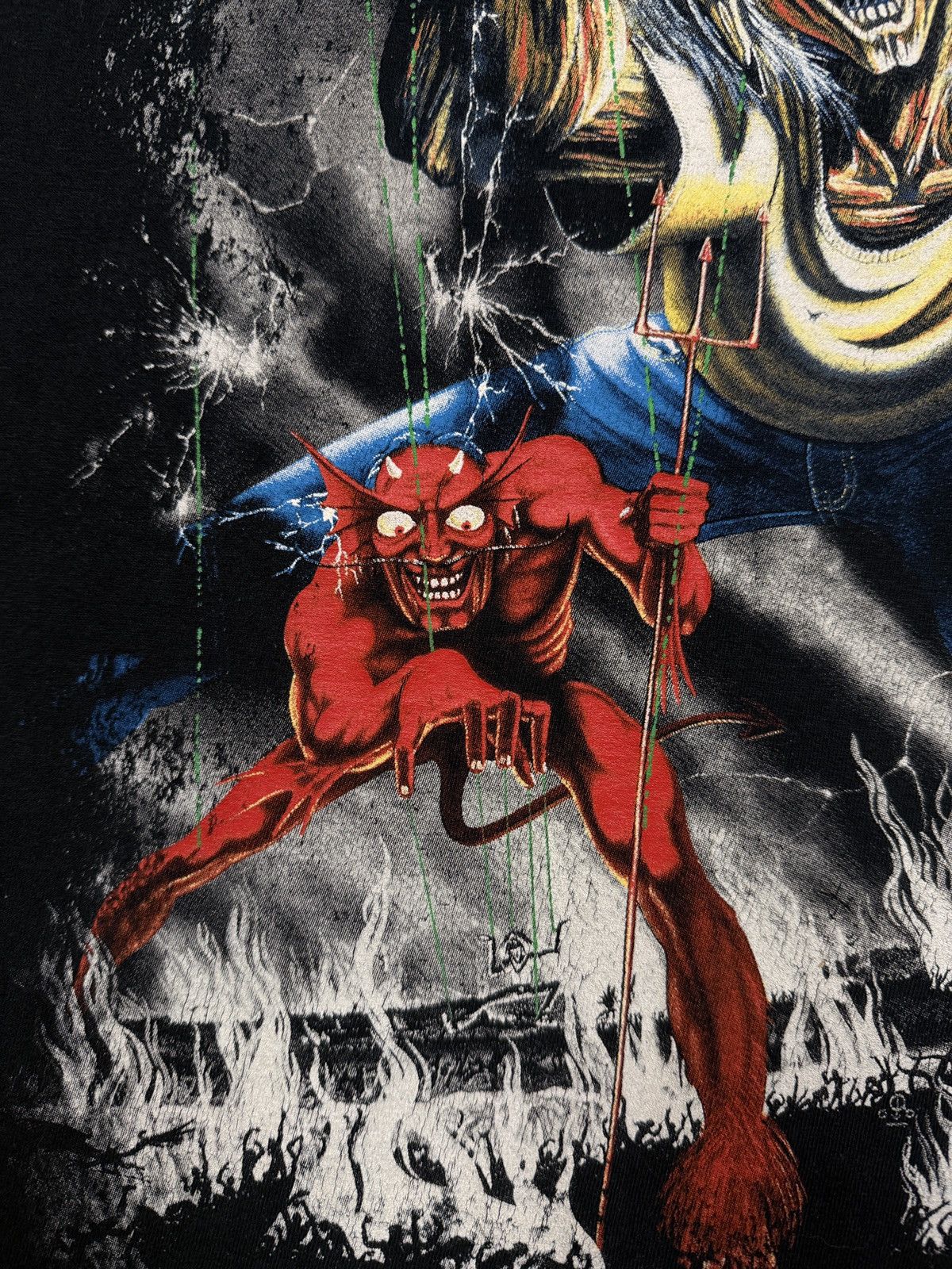 Band Tees 2000s Iron Maiden Tee vintage band tShirt horror Size US S / EU 44-46 / 1 - 4 Thumbnail