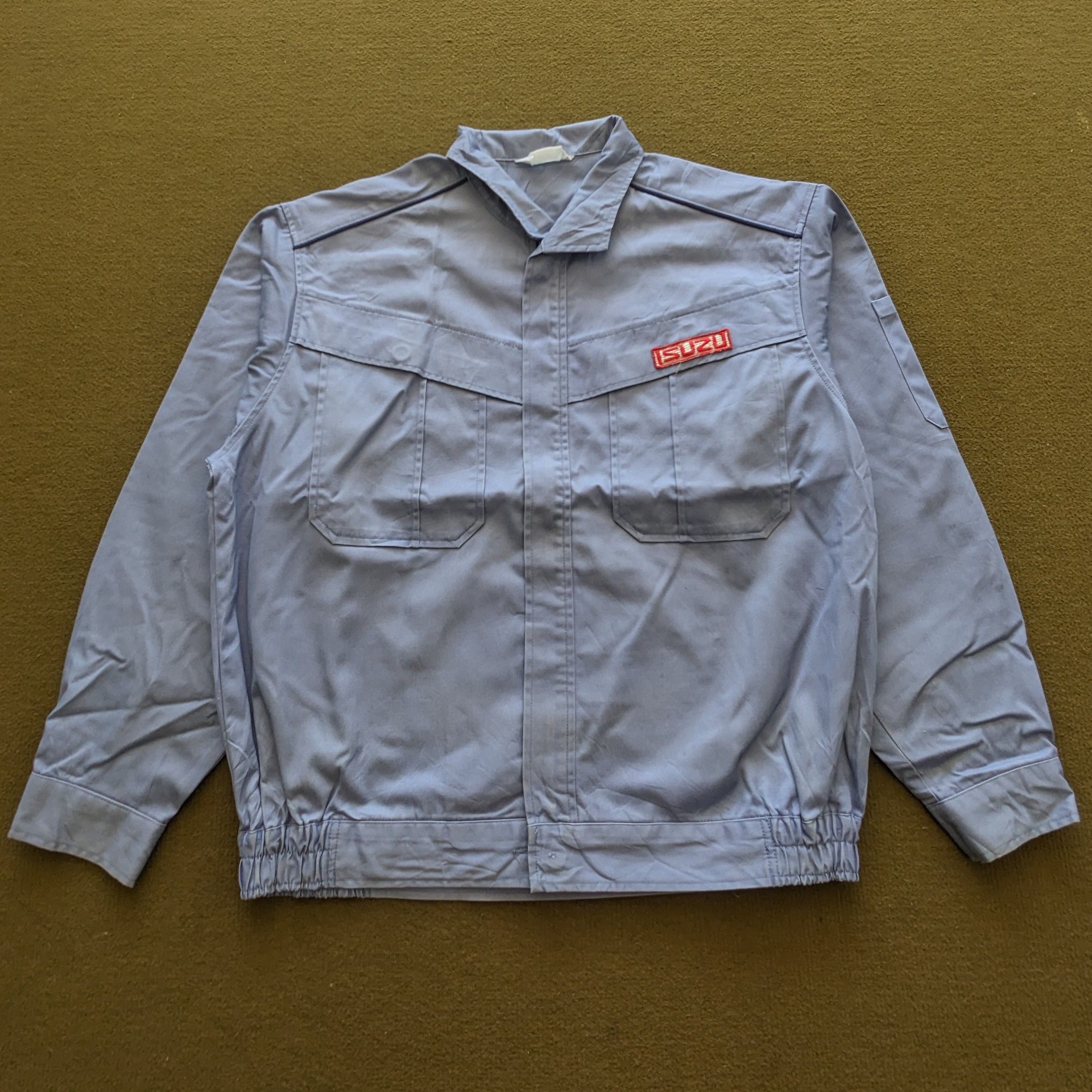 Japanese Brand Vintage ISUZU Motorsports Racing Jacket Size US L / EU 52-54 / 3 - 1 Thumbnail
