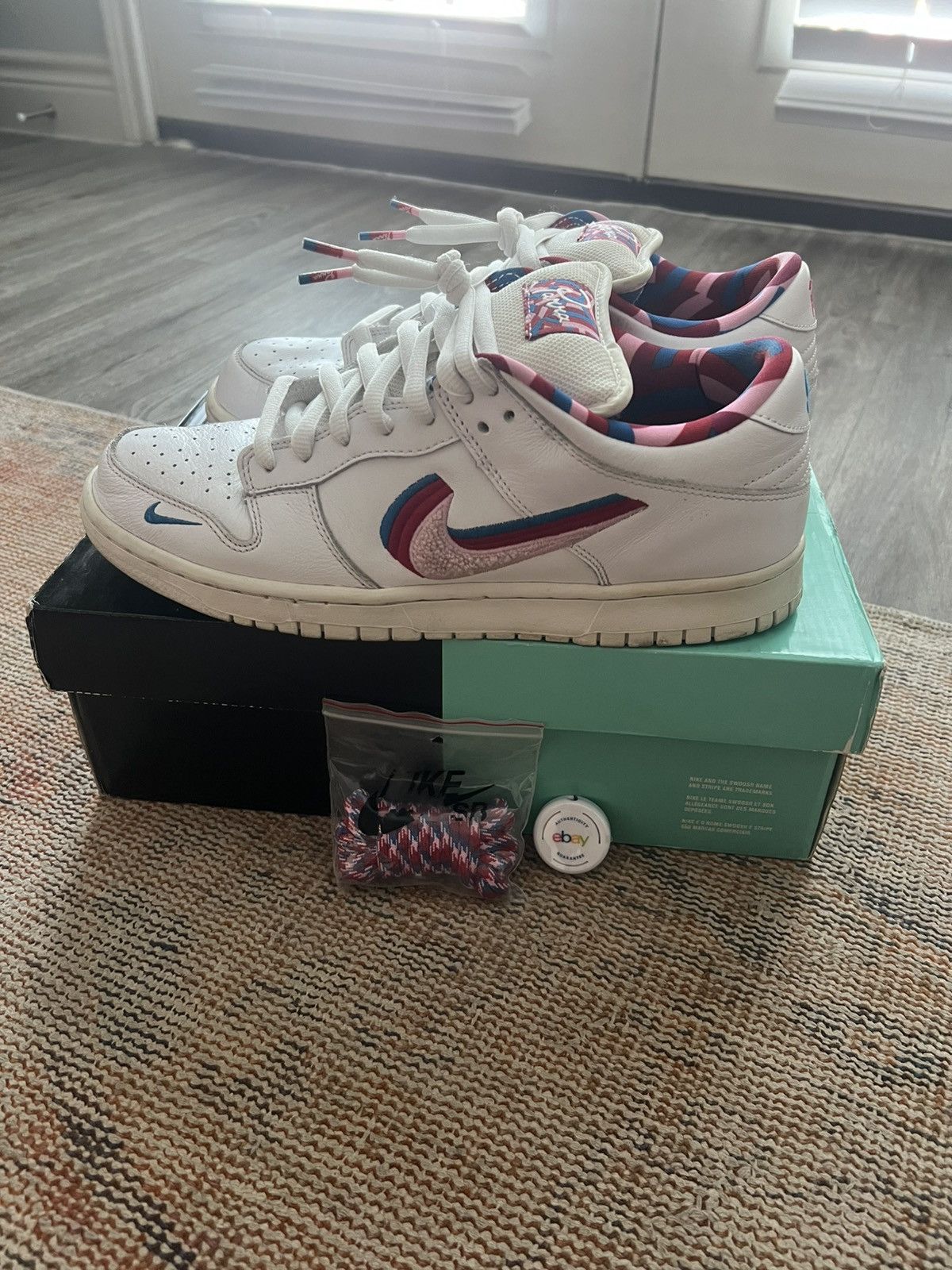 Nike × Parra Nike Parra Dunks | Grailed