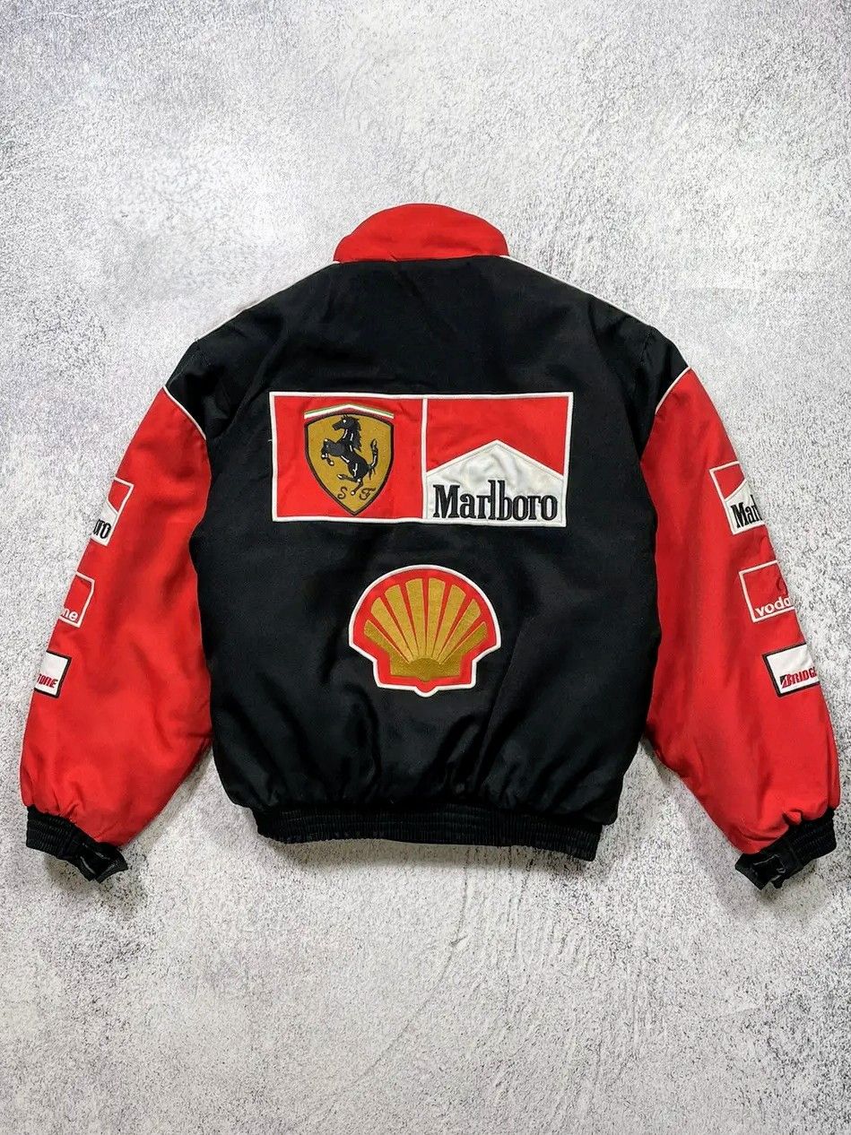 Marlboro 💀🔥 MARLBORO 💥 RARE y2k Unisex Adults Racing Jacket Coats Size US XS / EU 42 / 0 - 9 Thumbnail