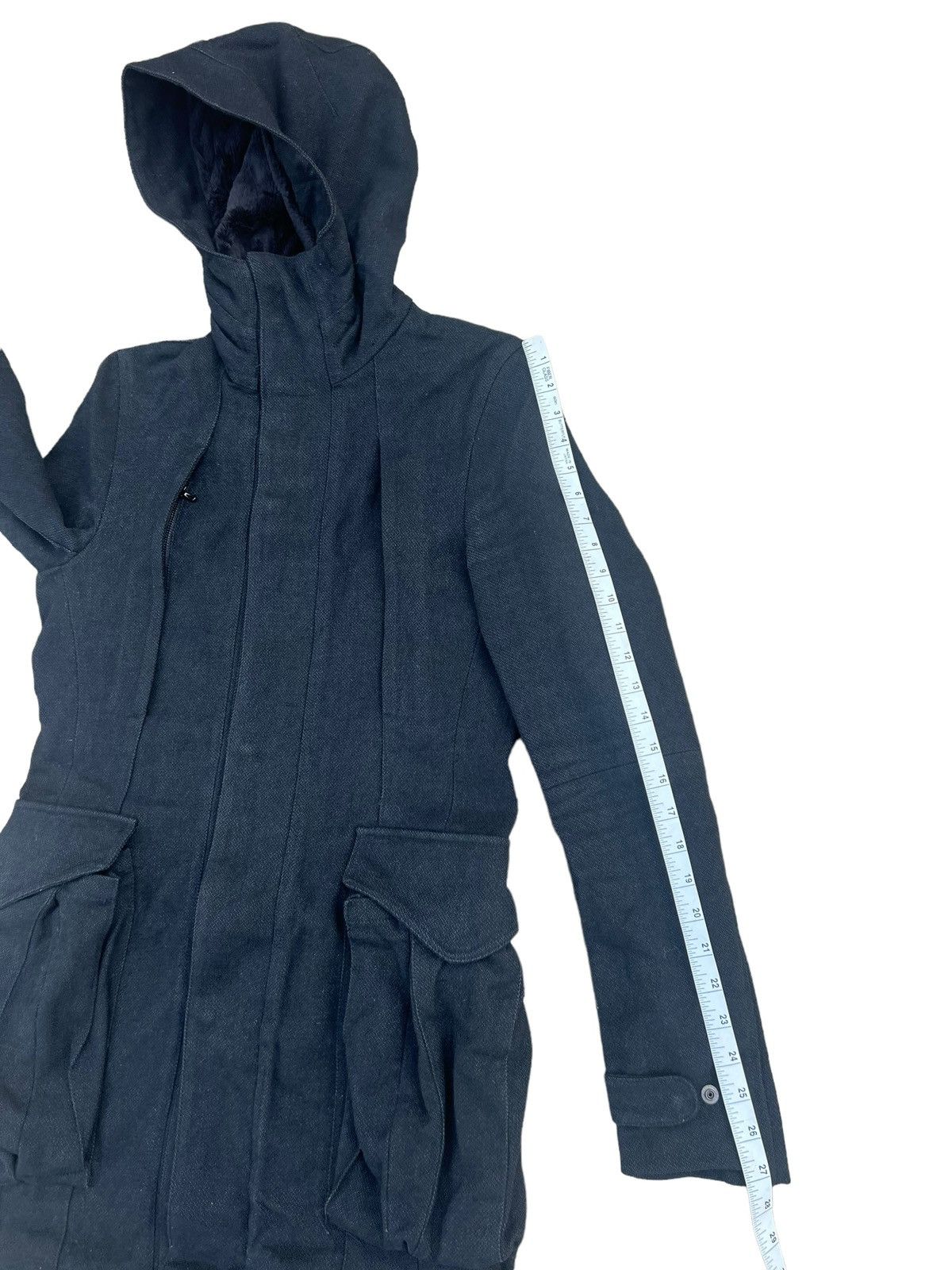 N4 N4 Japan Tactical Black Hemp Fishtail Parka Size US S / EU 44-46 / 1 - 4 Thumbnail