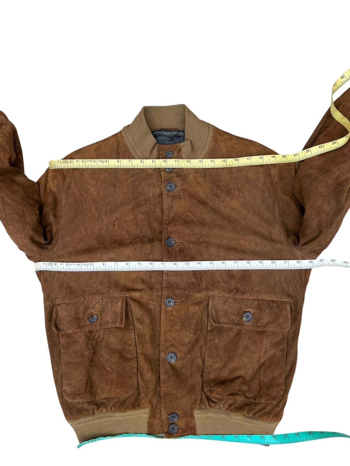 Beams Plus Quttrocchi X Beams Stains Patina Suede Leather Jacket Size US M / EU 48-50 / 2 - 2 Thumbnail