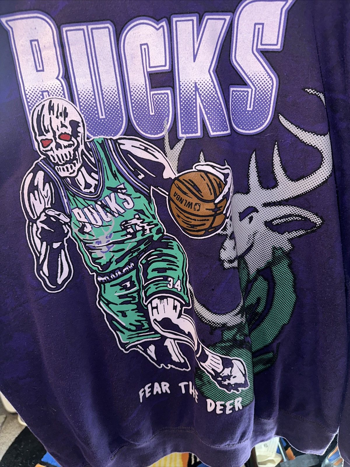 Warren Lotas Fear the Deer Warren Lotas Hoodie Size US XL / EU 56 / 4 - 4 Thumbnail