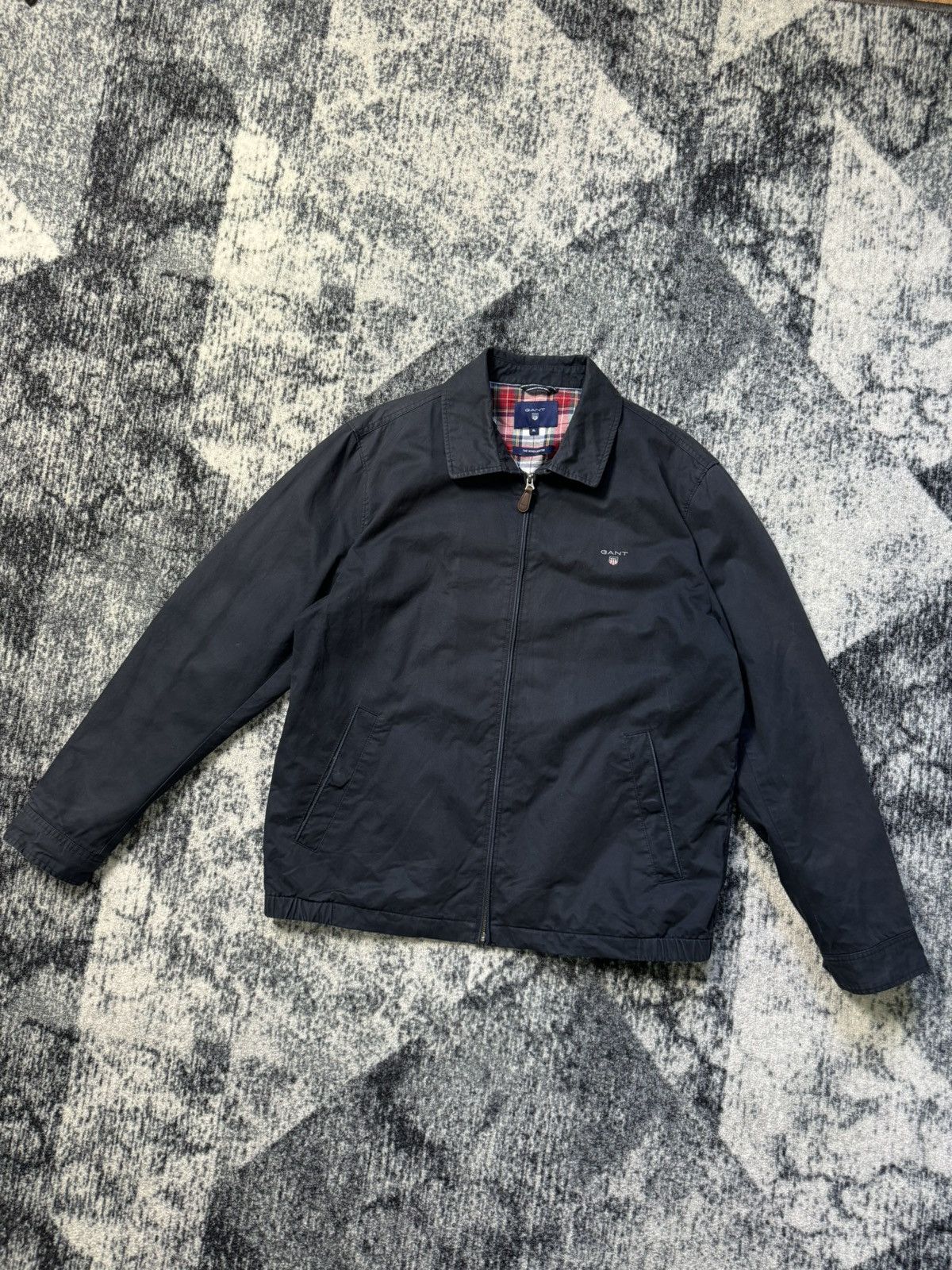 Gant Vintage Gant Windcheater Jacket Bomber Polo Navy Blue Size US XL / EU 56 / 4 - 1 Thumbnail