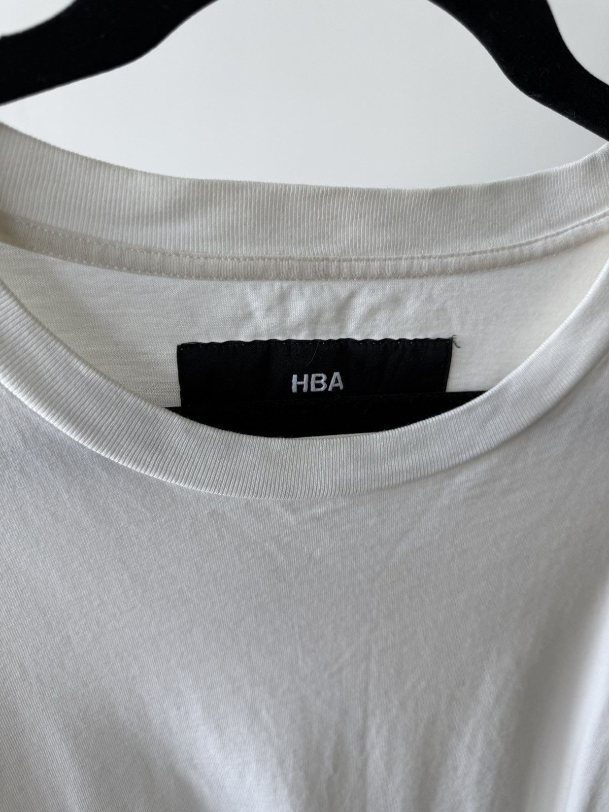 Hood By Air Hood By Air upside down white tee Size US XL / EU 56 / 4 - 4 Thumbnail