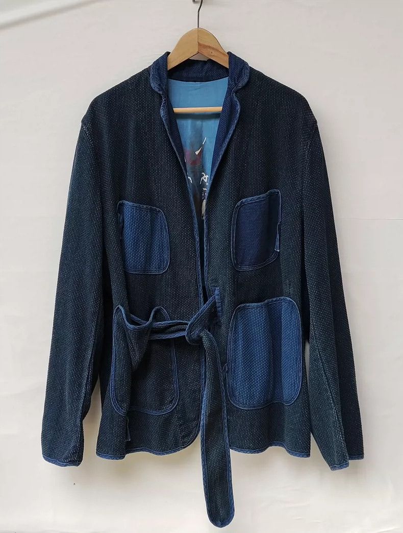 Kapital Kapital Blue dyed kendo cloth jacket Size US L / EU 52-54 / 3 - 9 Thumbnail