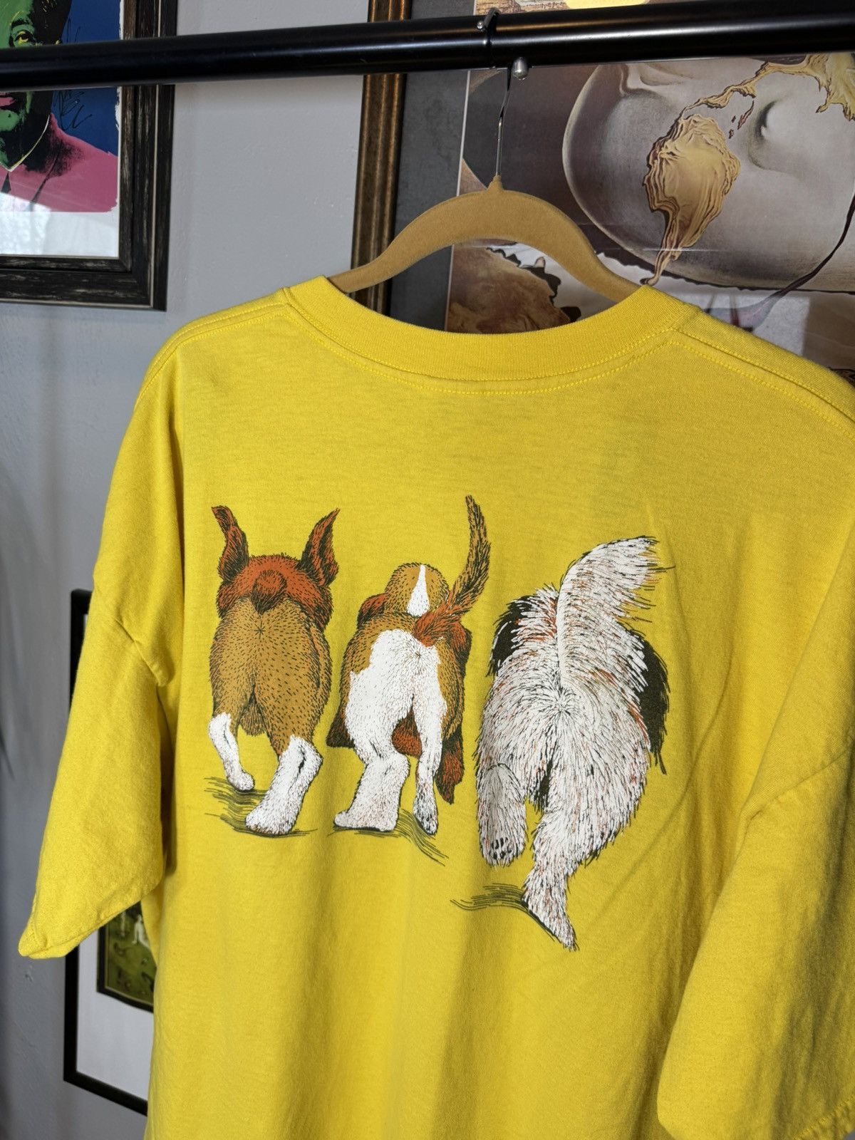 Vintage Vintage Doubled Sided Puppy Dog Shirt Size US XL / EU 56 / 4 - 6 Thumbnail