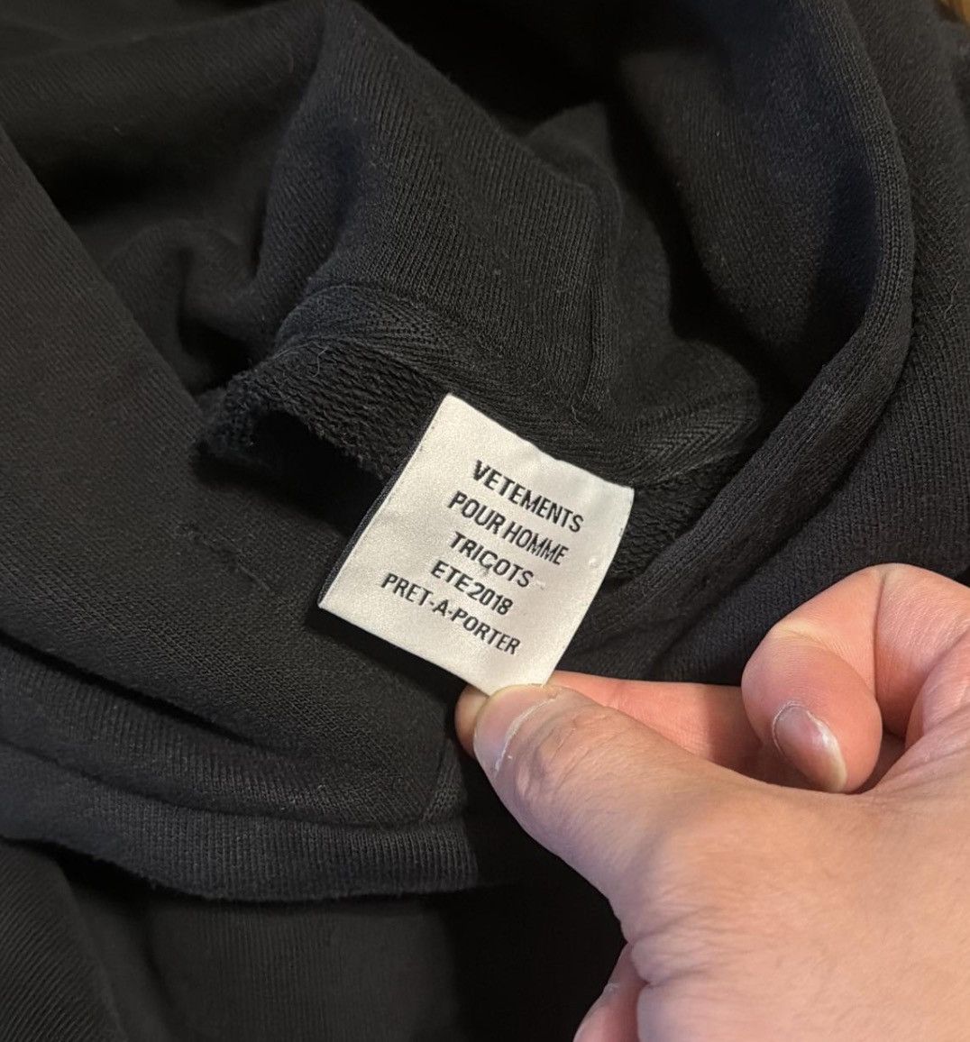 Vetements Vetements the collection 2018 hoodie Size US L / EU 52-54 / 3 - 5 Thumbnail