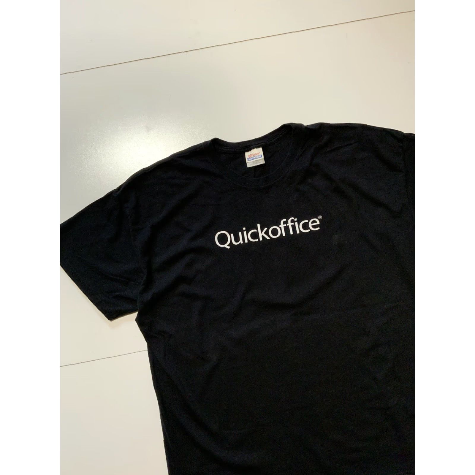Hanes VINTAGE QuickOffice Mobilize Your World Microsoft Office Graphic T-Shirt 2XL Hanes Mens Black 2XL Shirt Size US XXL / EU 58 / 5 - 4 Thumbnail