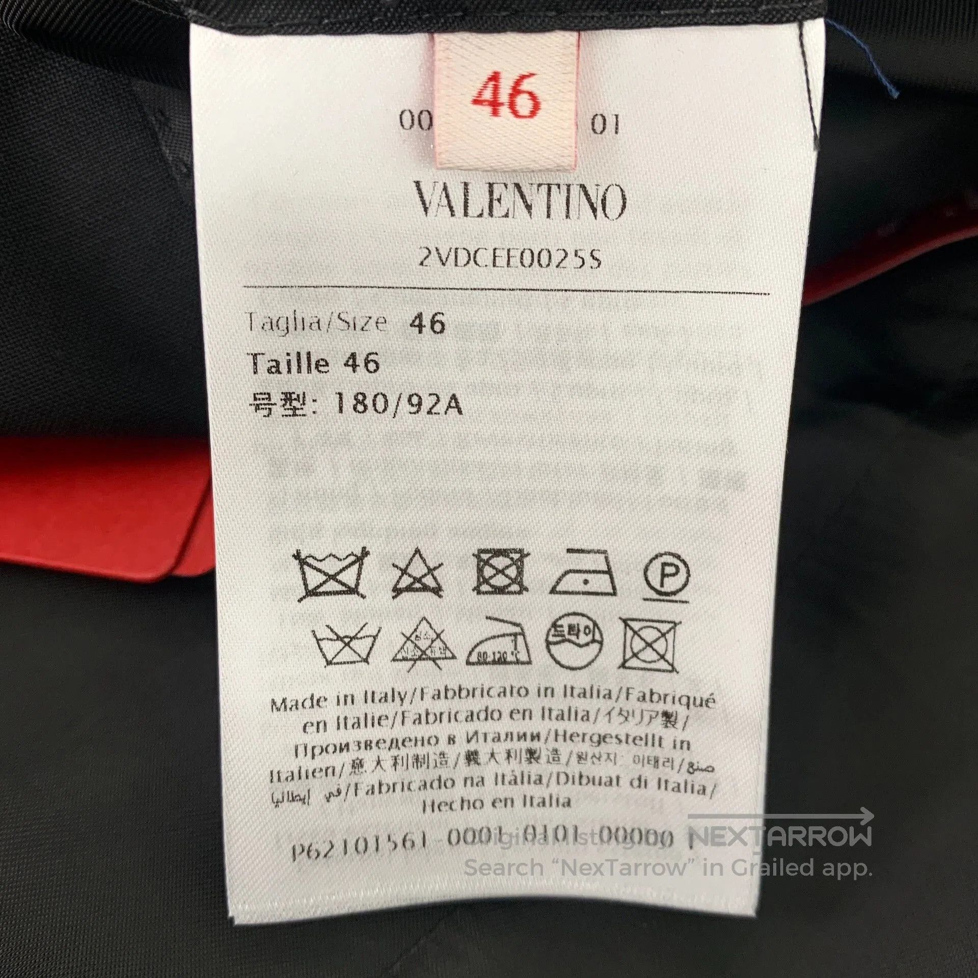 Valentino Valentino Black Collared Long-Sleeve Blazer. Size US S / EU 44-46 / 1 - 8 Thumbnail
