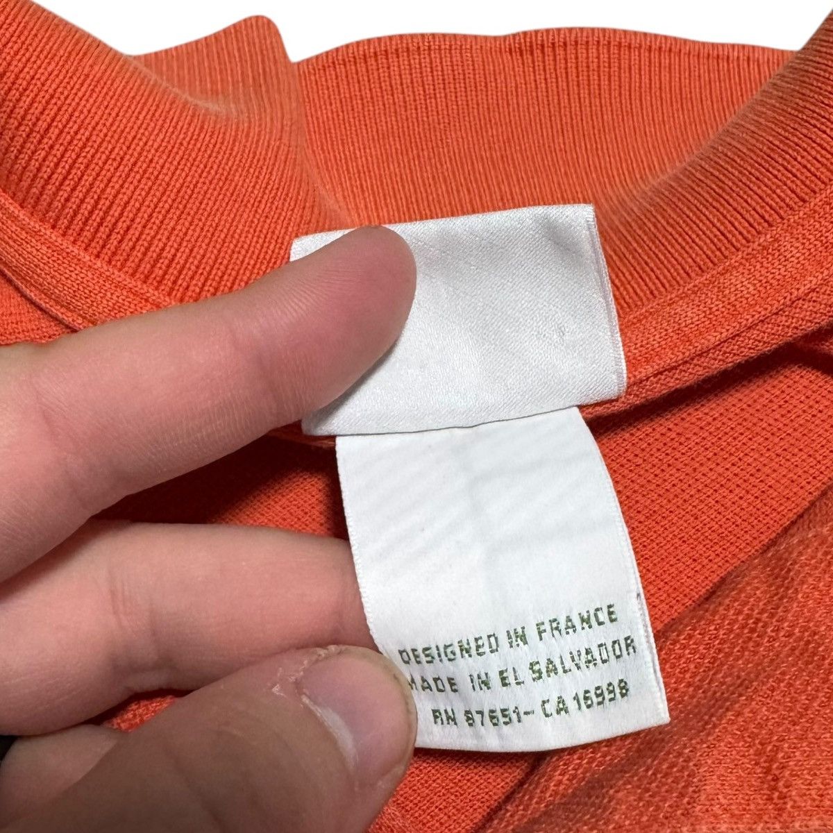 Lacoste Lacoste Made in France Orange Polo Shirt Men’s Large 7 Size US L / EU 52-54 / 3 - 6 Thumbnail