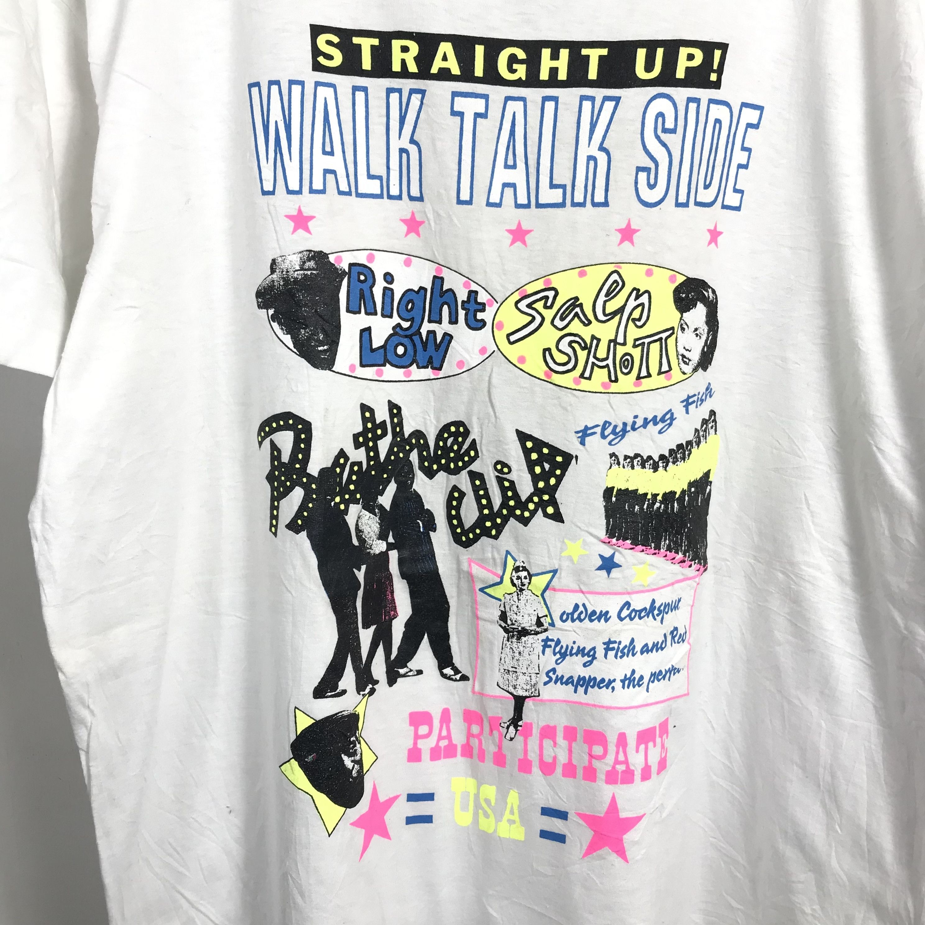 Vintage 90s walk talk side black monarch talk dance show comedy Size US L / EU 52-54 / 3 - 4 Thumbnail