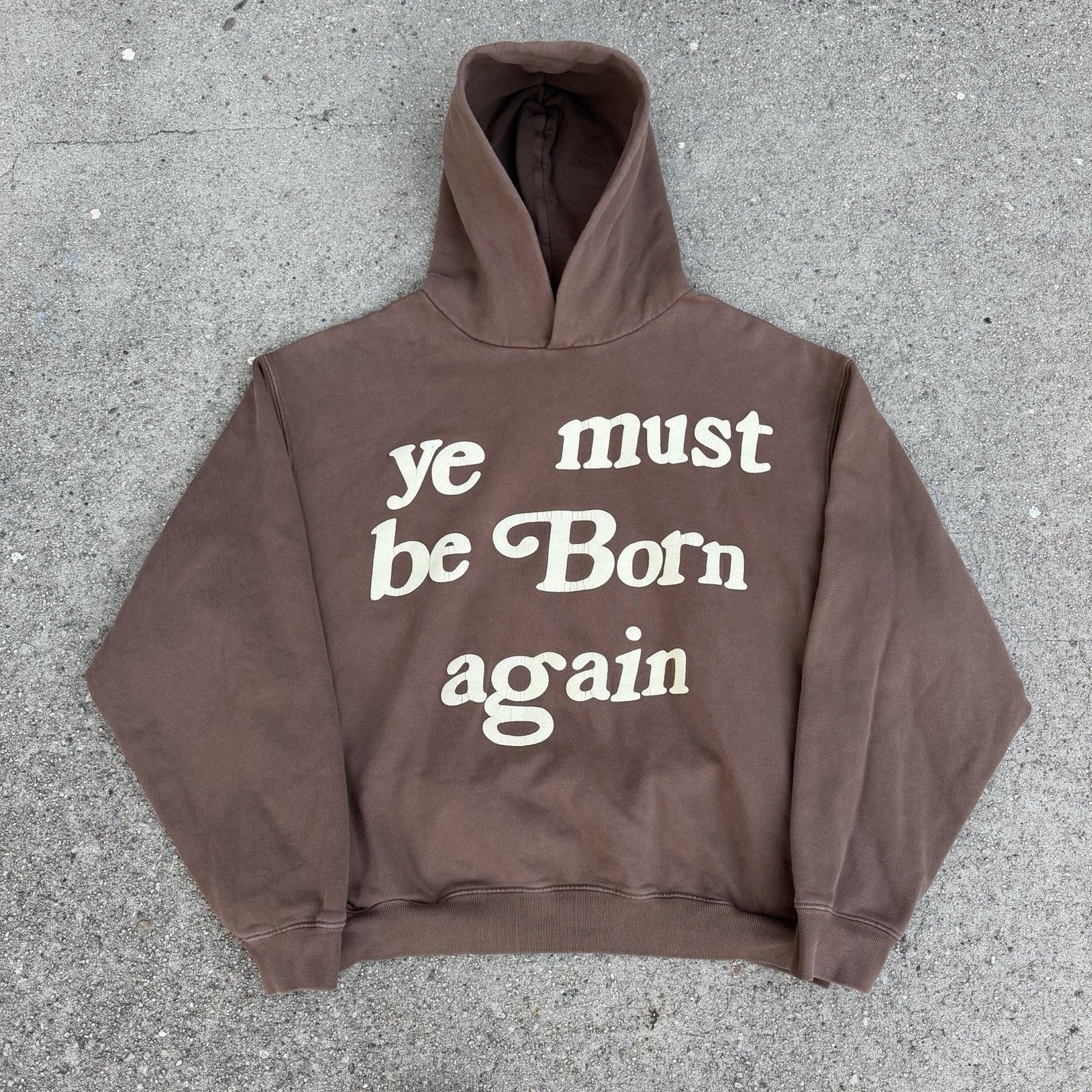 Cactus Plant Flea Market Ye Must Be Born Again Hoodie Sz L