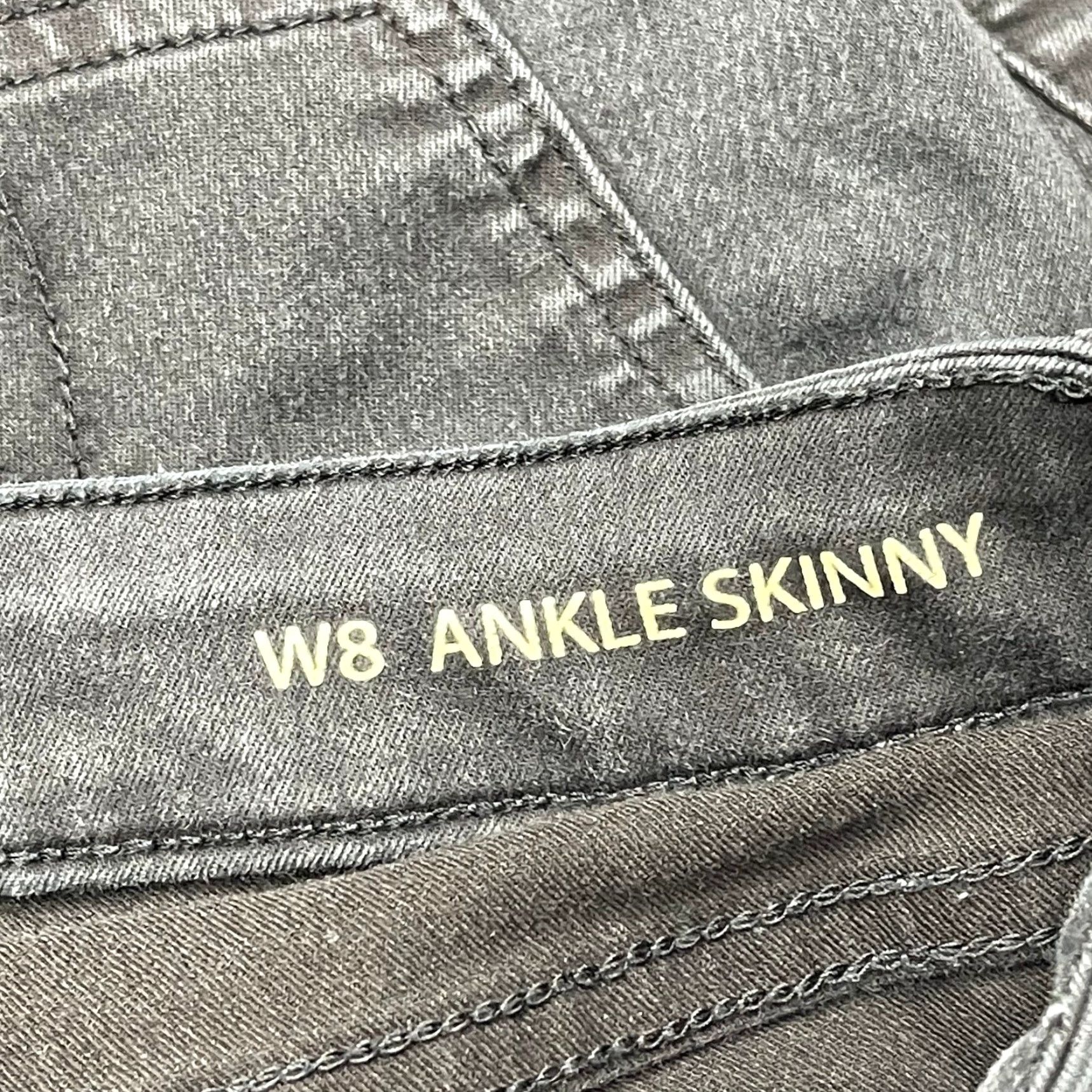 Calvin Klein Calvin Klein Jeans Womens Ankle Skinny Size 8 Gray Denim Cotton Blend 5-Pocket Belt Loops Minimalist Modern Size 27" / US 4 / IT 40 - 4 Thumbnail