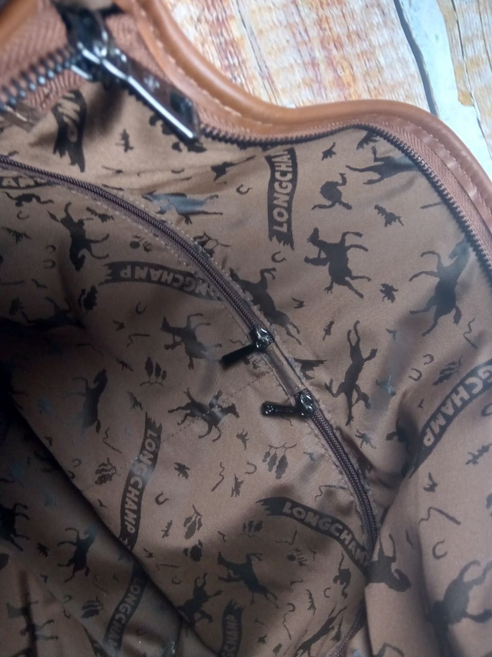 Longchamp Longchamp Brown Leather Women's Bag Size ONE SIZE - 22 Thumbnail