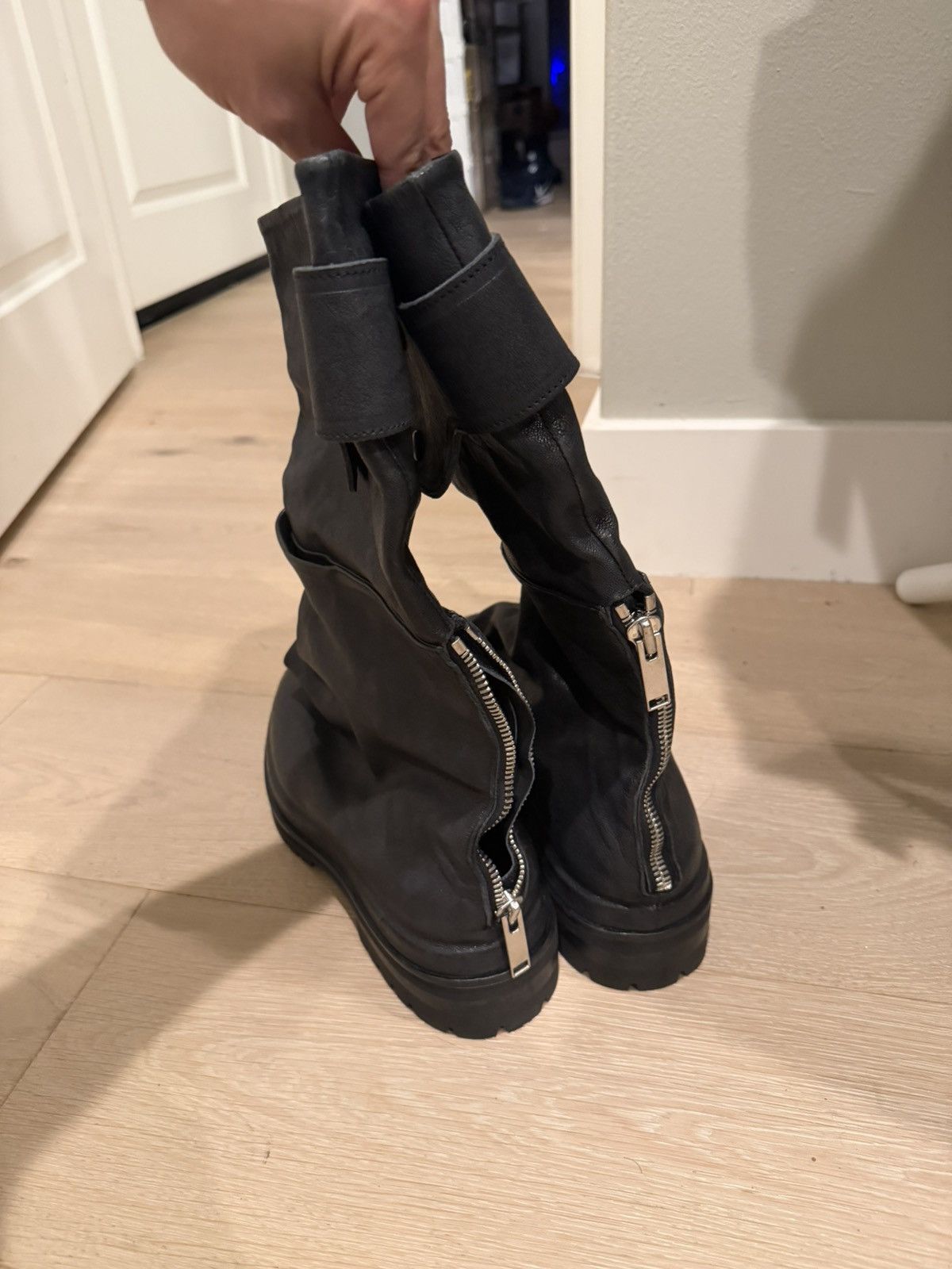 424 424 Black Dragonrider Boots Size US 9.5 / EU 42-43 - 3 Thumbnail