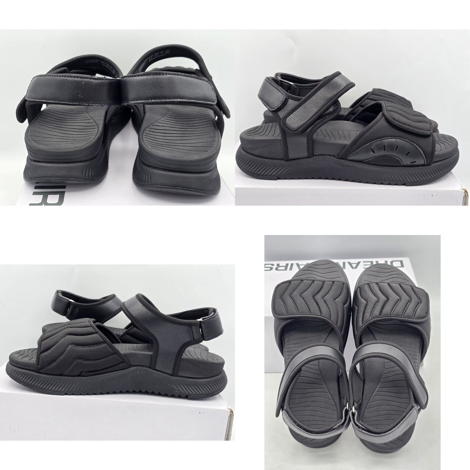 Vintage VINTAGE Dream Pairs Women’s Hiking Sandals W/Arch Support - Black - Size 9 Size US 9 / IT 39 - 8 Thumbnail